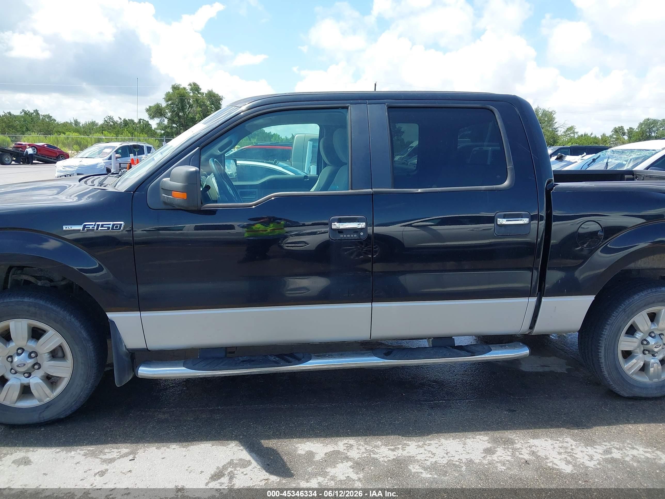 2009 Ford F-150 Xl/xlt Черный vin: 1FTRW12859FA46173