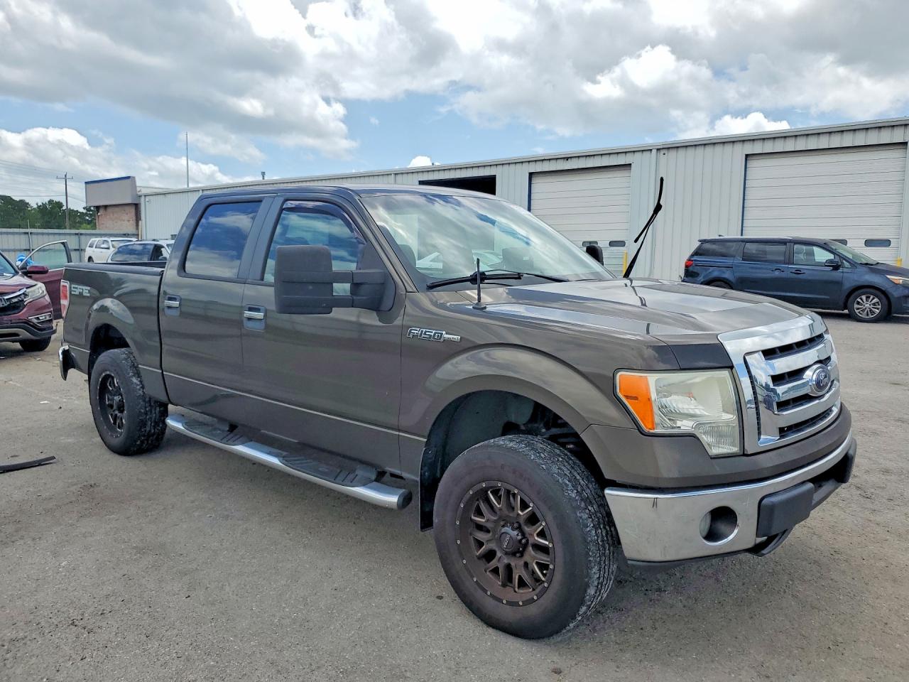 2009 Ford F150 Supercrew Brown vin: 1FTRW12869FA86715