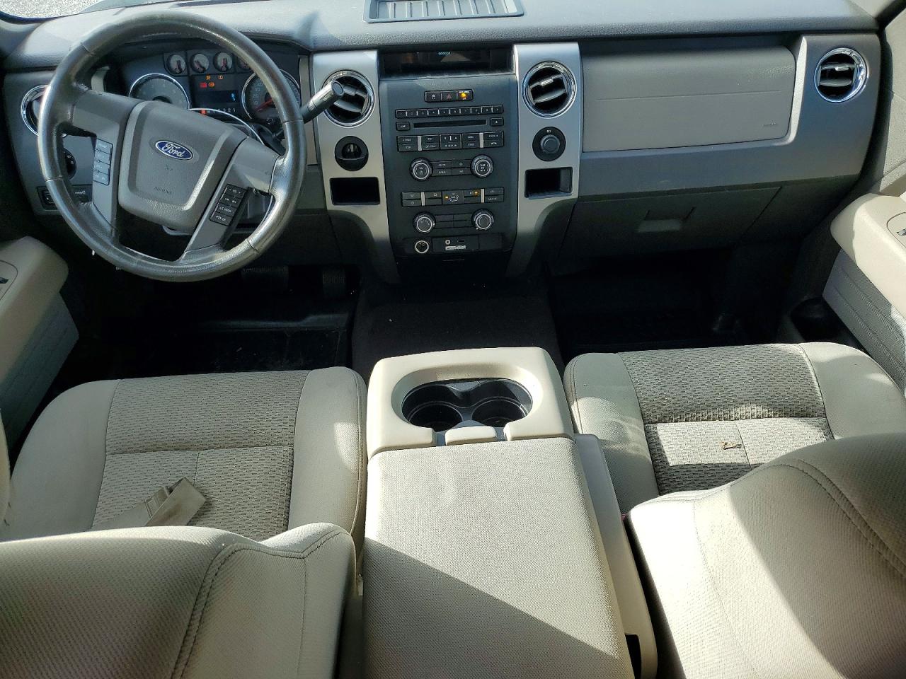 2009 Ford F150 Supercrew White vin: 1FTRW12869FB30387