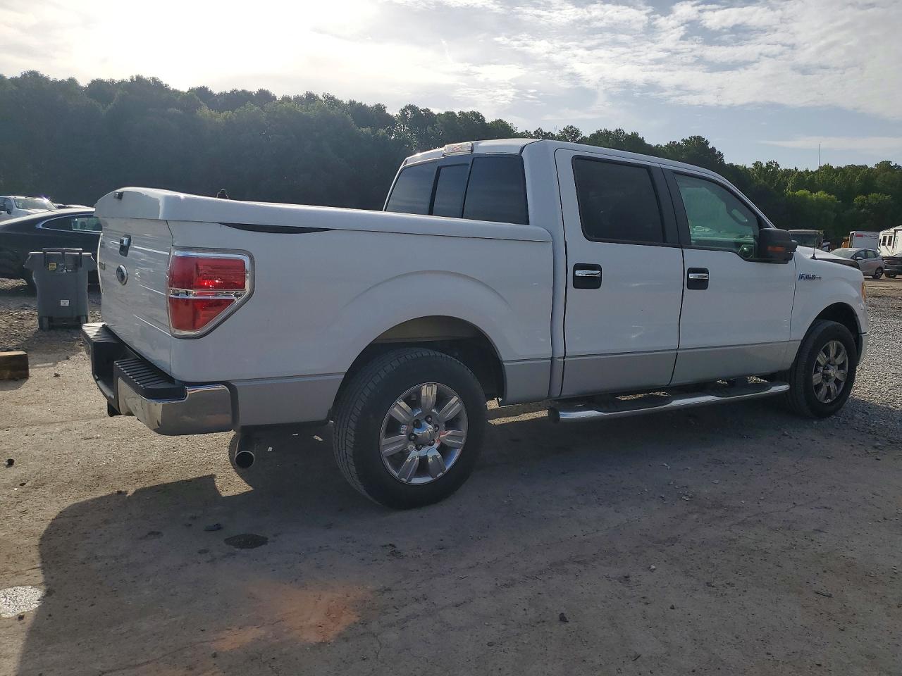 2009 Ford F150 Supercrew White vin: 1FTRW12869FB30387
