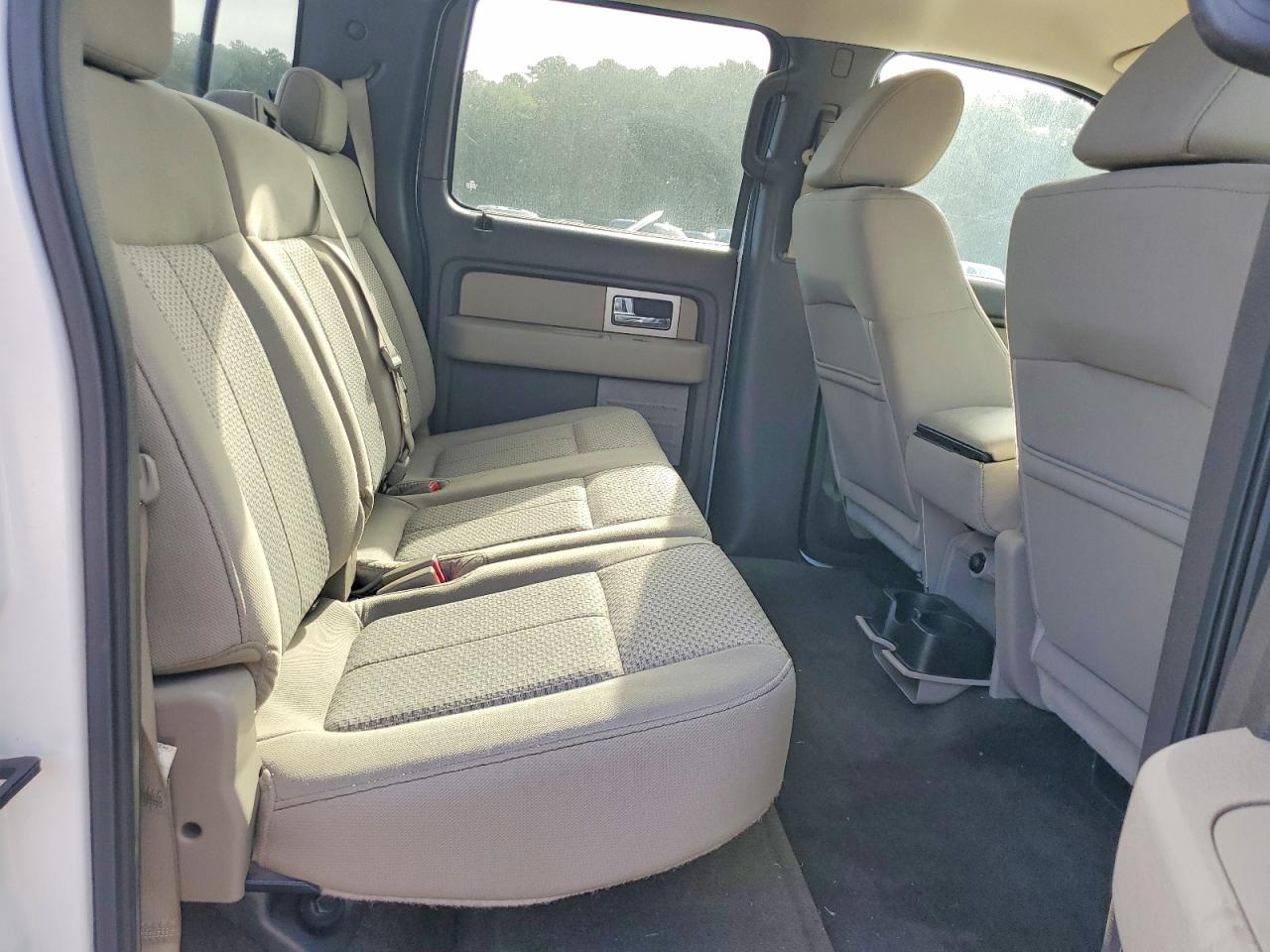 2009 Ford F150 Supercrew White vin: 1FTRW12869FB30387