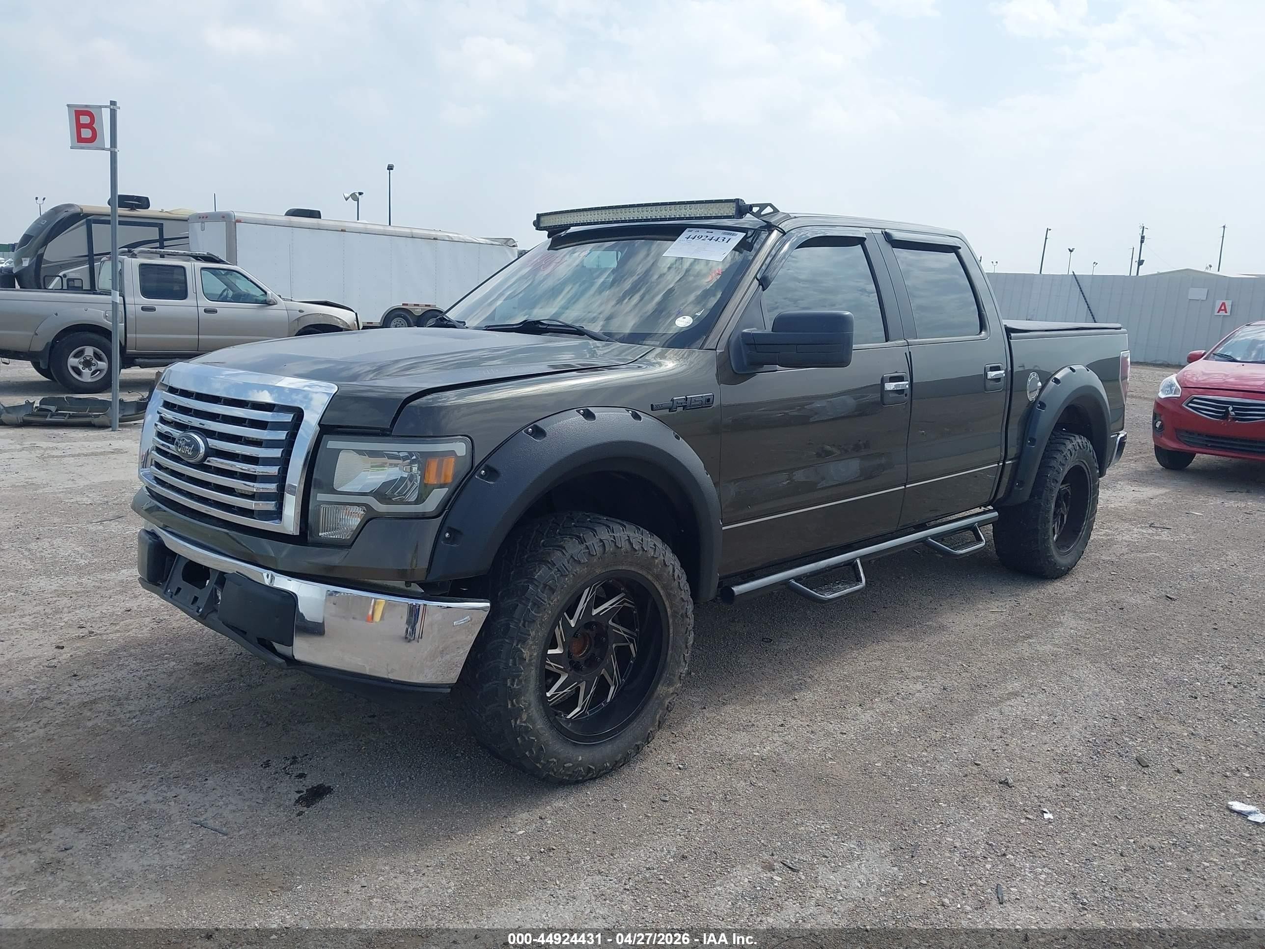 2009 Ford F-150 Xl/xlt Brown vin: 1FTRW12879FA62908