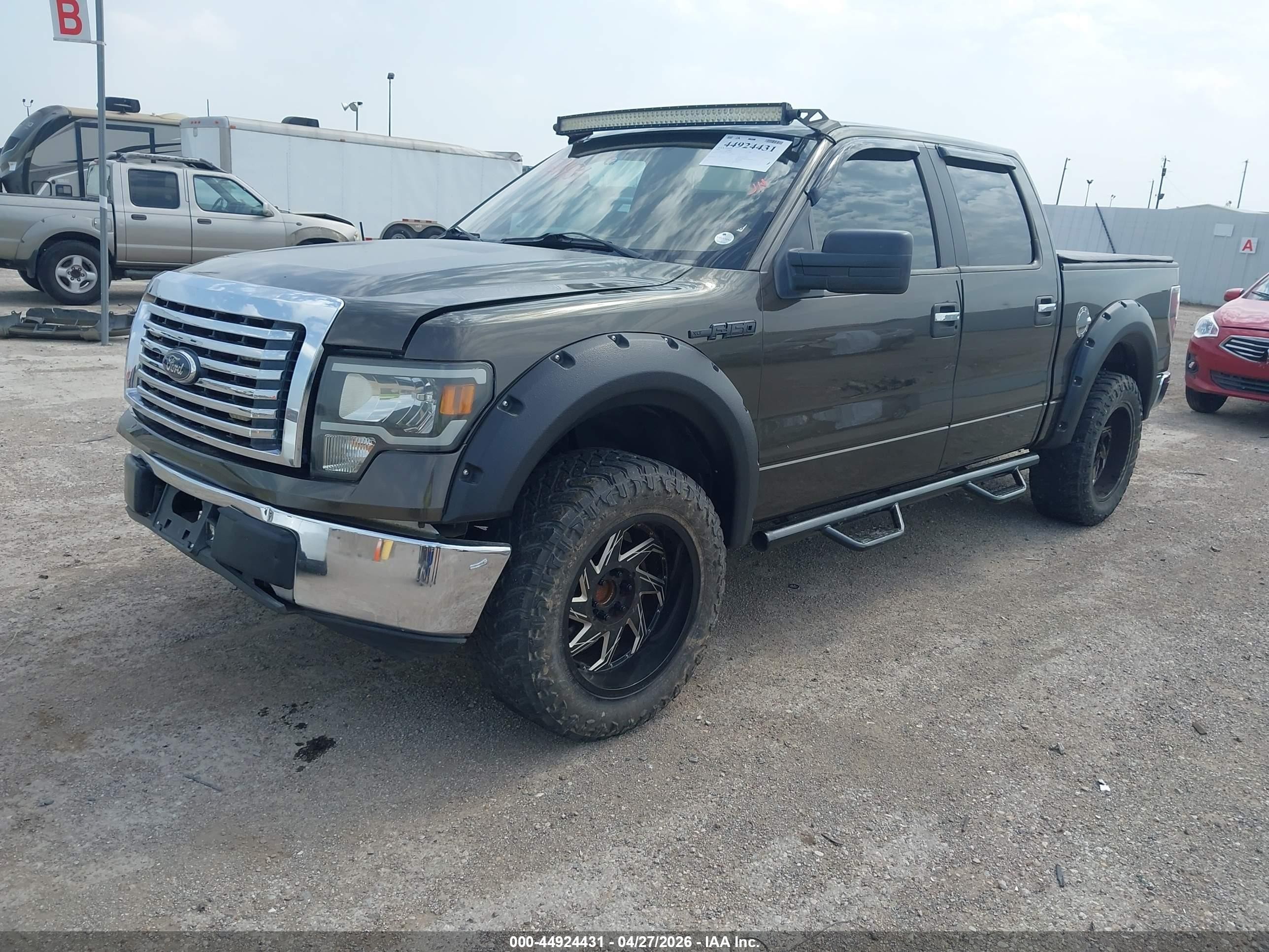 2009 Ford F-150 Xl/xlt Brown vin: 1FTRW12879FA62908