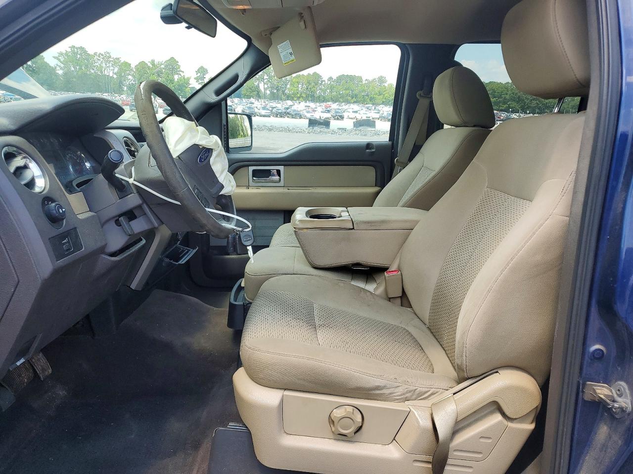 2009 Ford F 150 Blue vin: 1FTRW12879FB39616