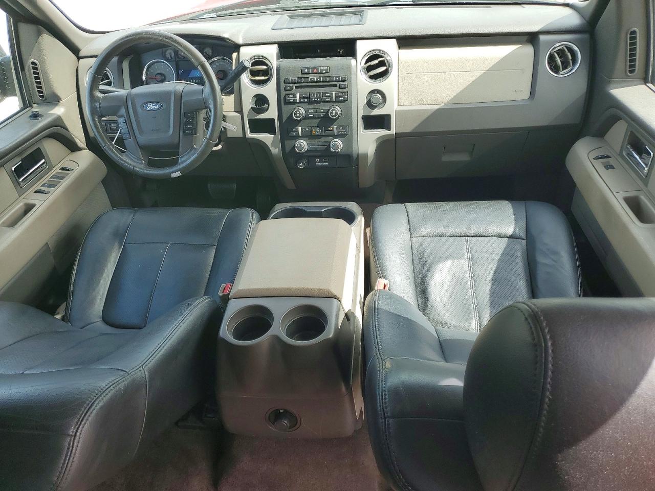 2009 Ford F150 Supercrew Red vin: 1FTRW12889FB11310
