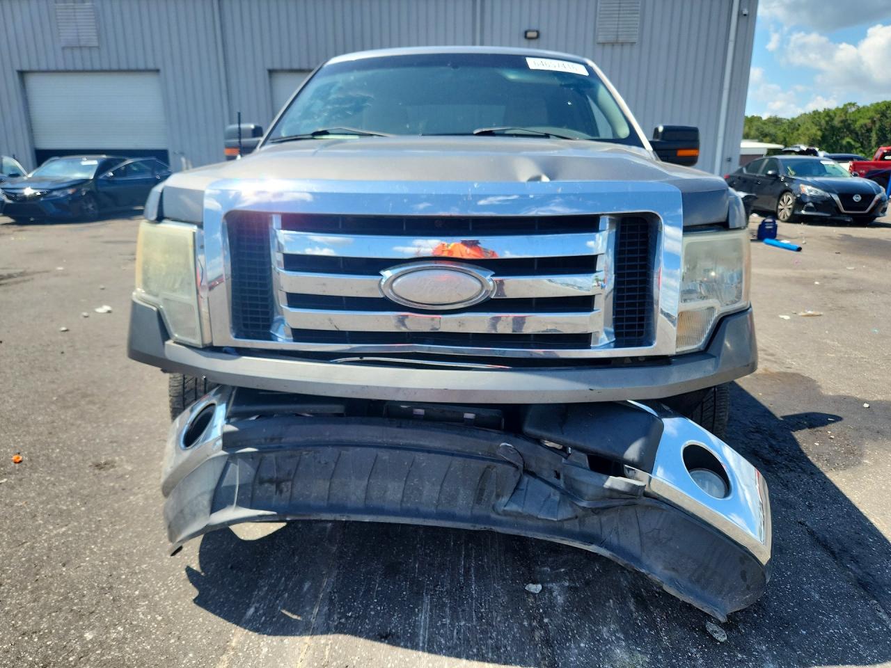 2009 Ford F150 Supercrew Серый vin: 1FTRW12889FB14756