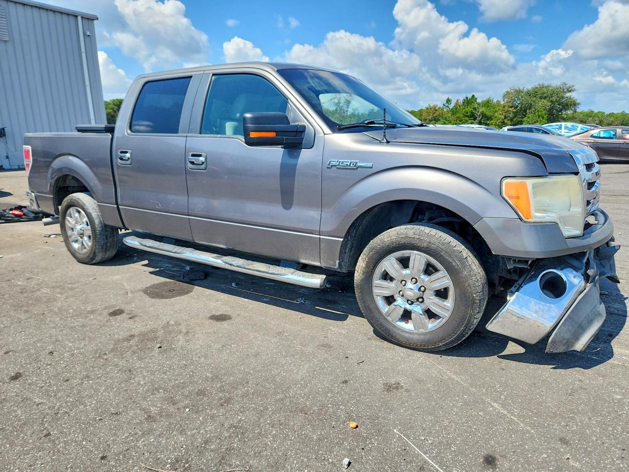 2009 Ford F150 Supercrew Серый vin: 1FTRW12889FB14756