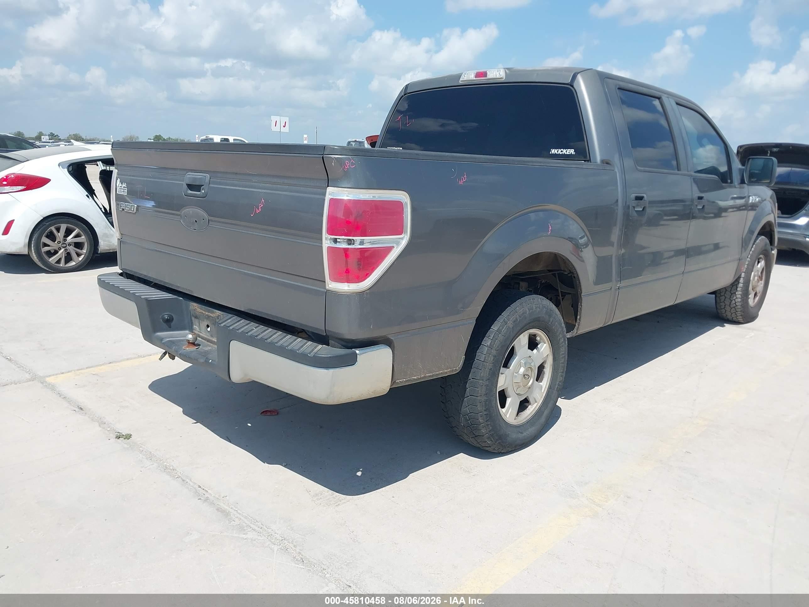 2009 Ford F-150 Xl/xlt Gray vin: 1FTRW12889KB87830