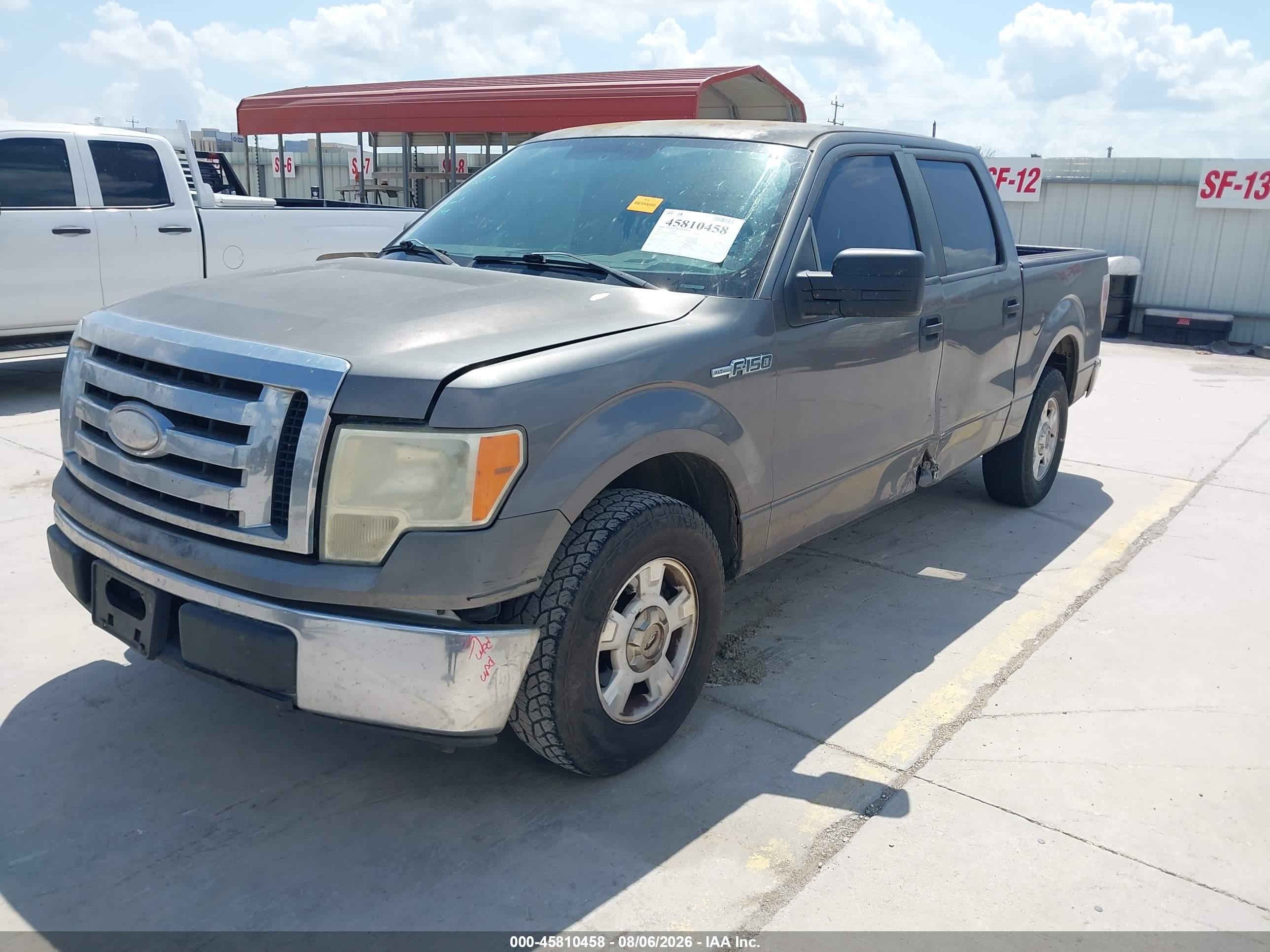 2009 Ford F-150 Xl/xlt Gray vin: 1FTRW12889KB87830