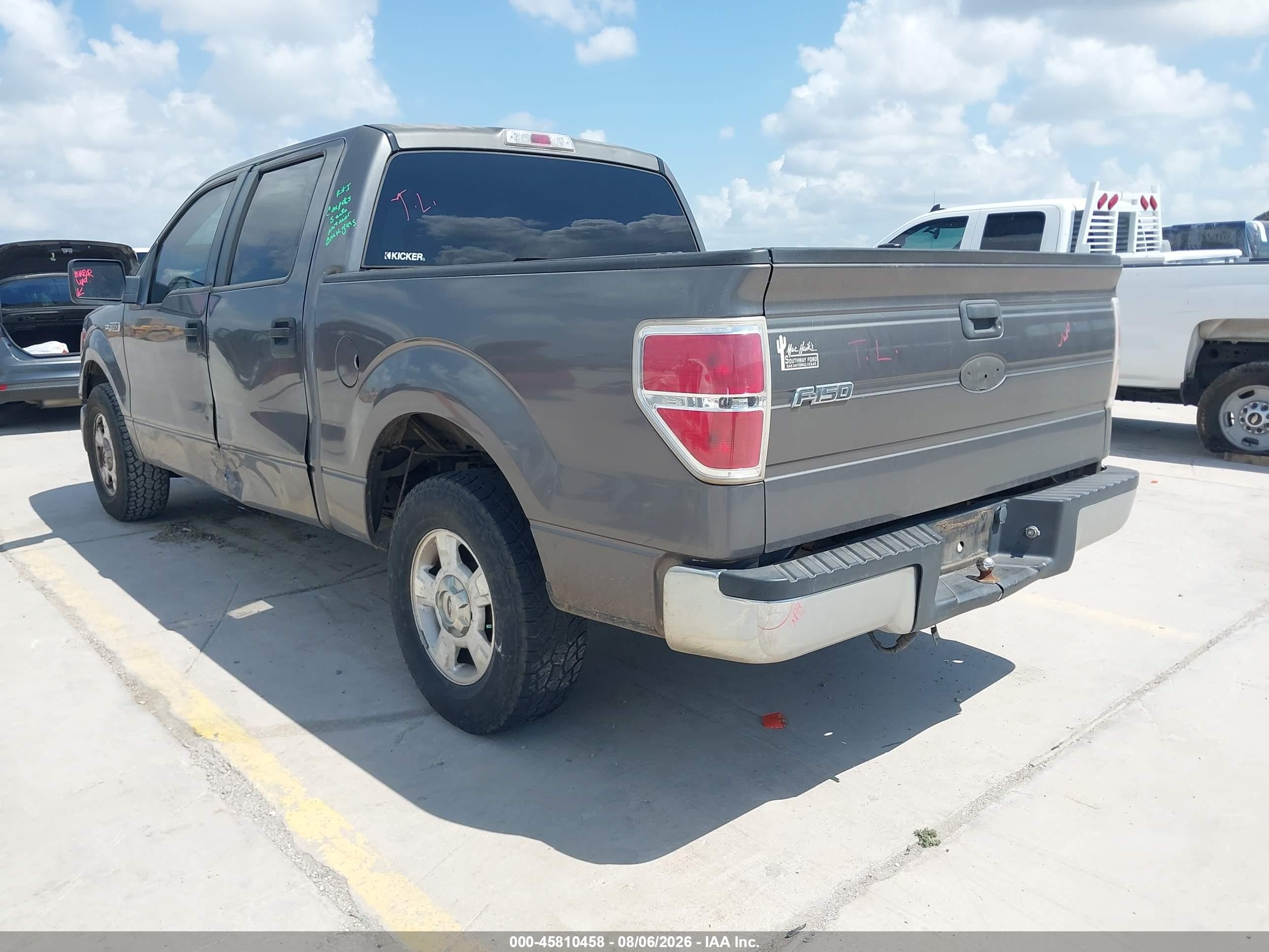 2009 Ford F-150 Xl/xlt Gray vin: 1FTRW12889KB87830