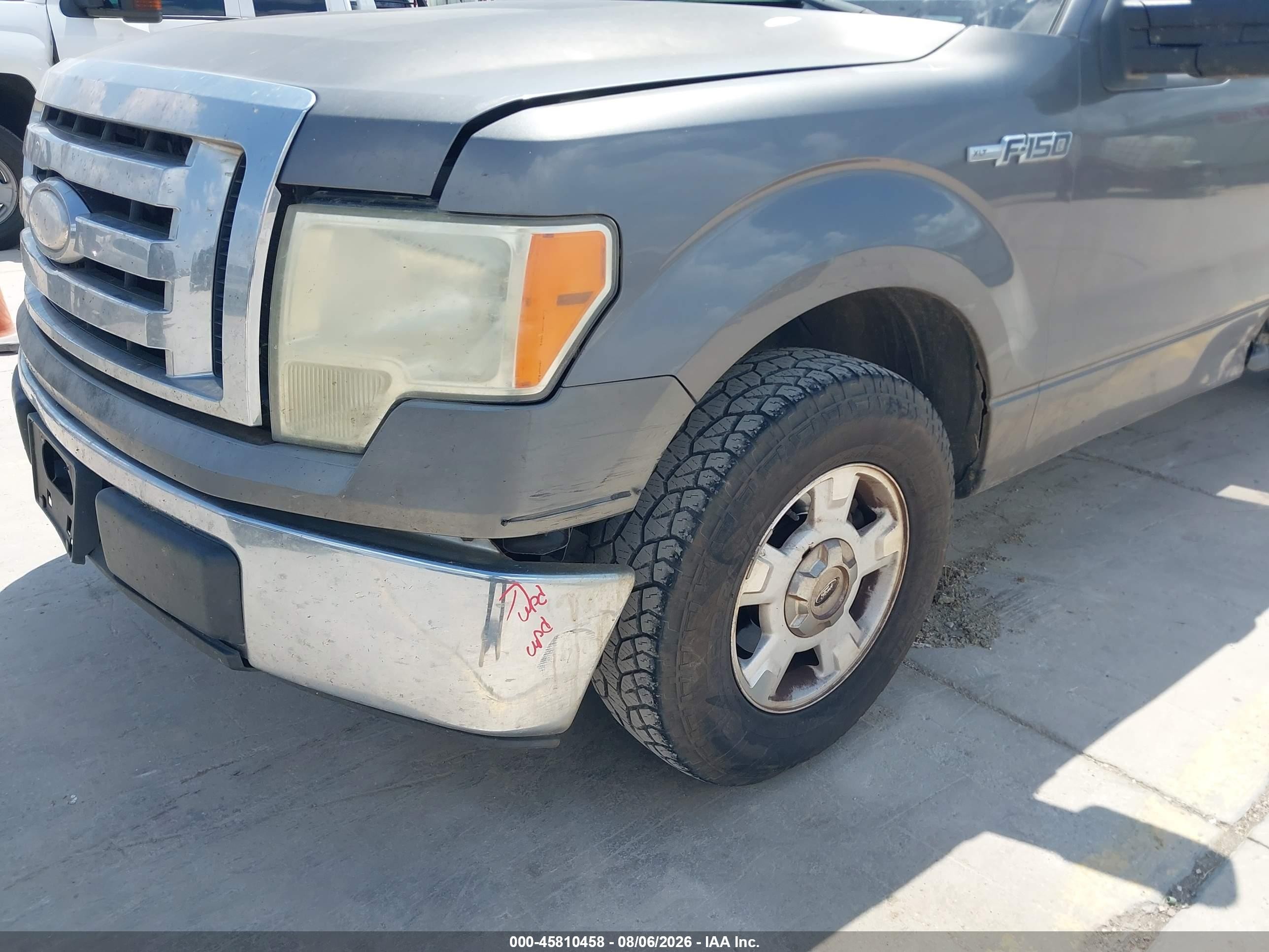 2009 Ford F-150 Xl/xlt Gray vin: 1FTRW12889KB87830