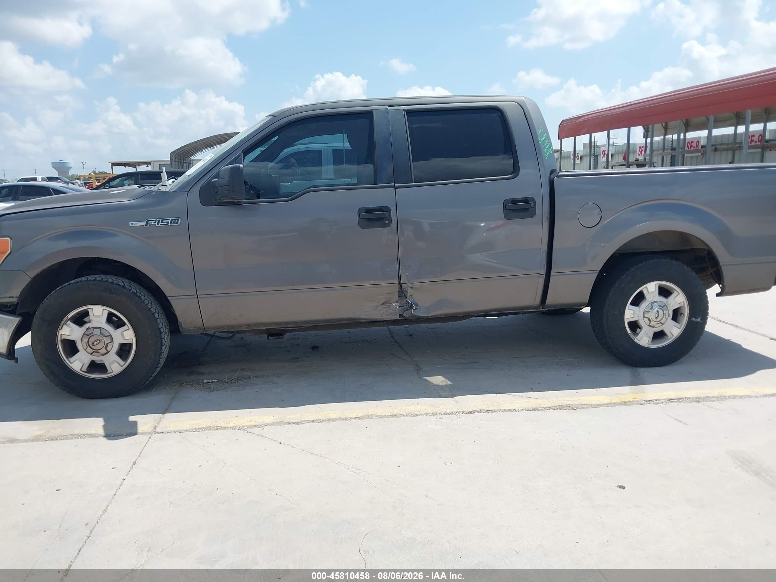 2009 Ford F-150 Xl/xlt Gray vin: 1FTRW12889KB87830