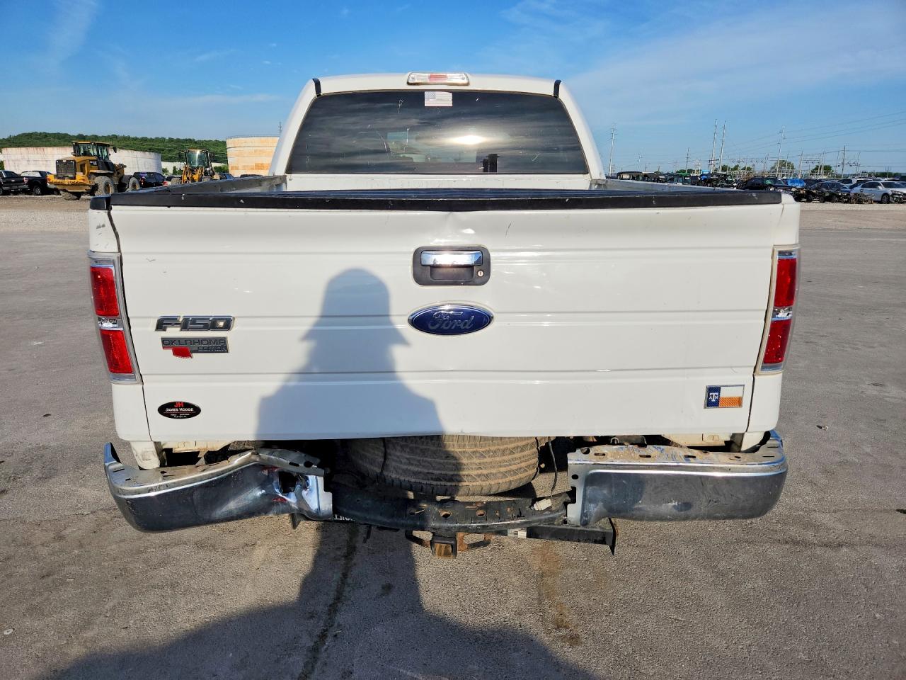 2009 Ford F-150 White vin: 1FTRW12899FA07926