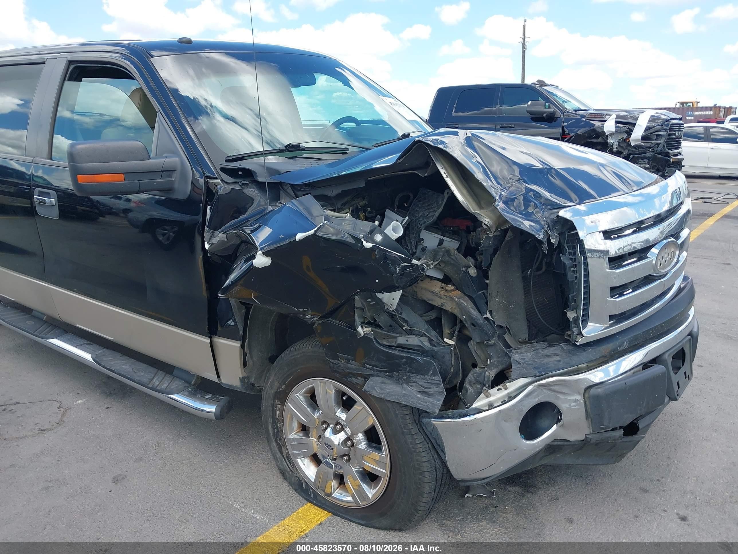 2009 Ford F-150 Xl/xlt Black vin: 1FTRW12899FA46354