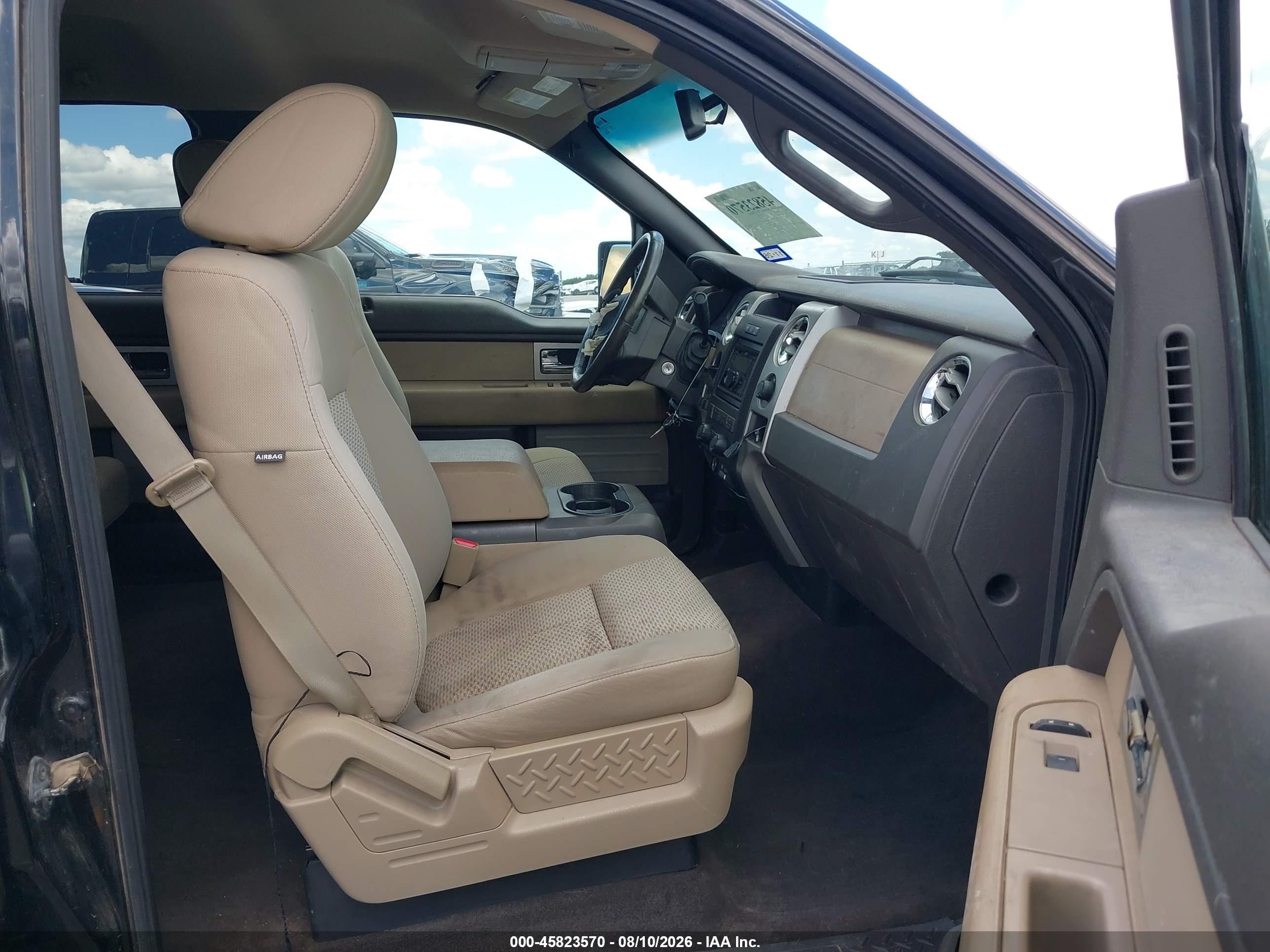 2009 Ford F-150 Xl/xlt Black vin: 1FTRW12899FA46354