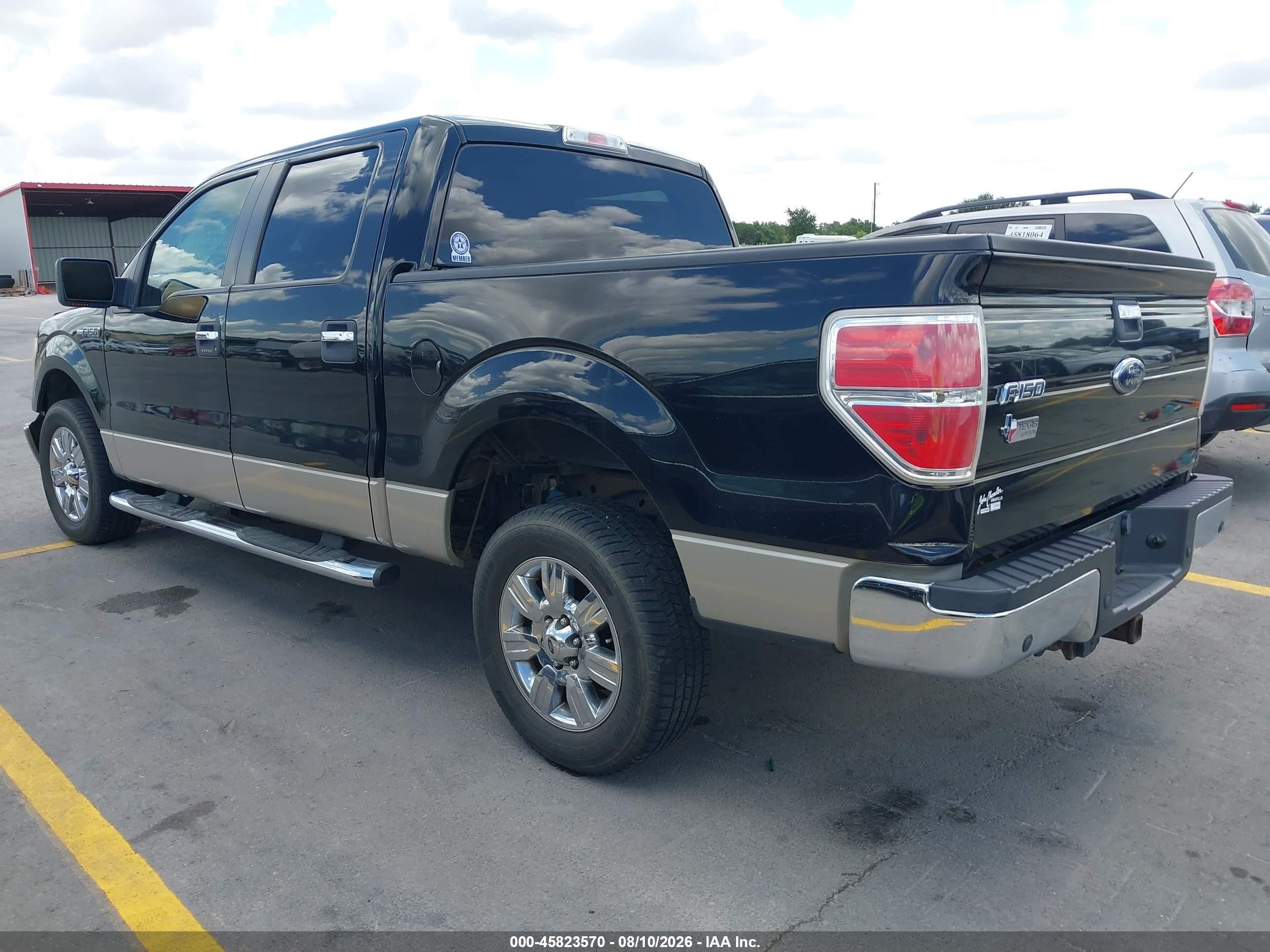 2009 Ford F-150 Xl/xlt Black vin: 1FTRW12899FA46354