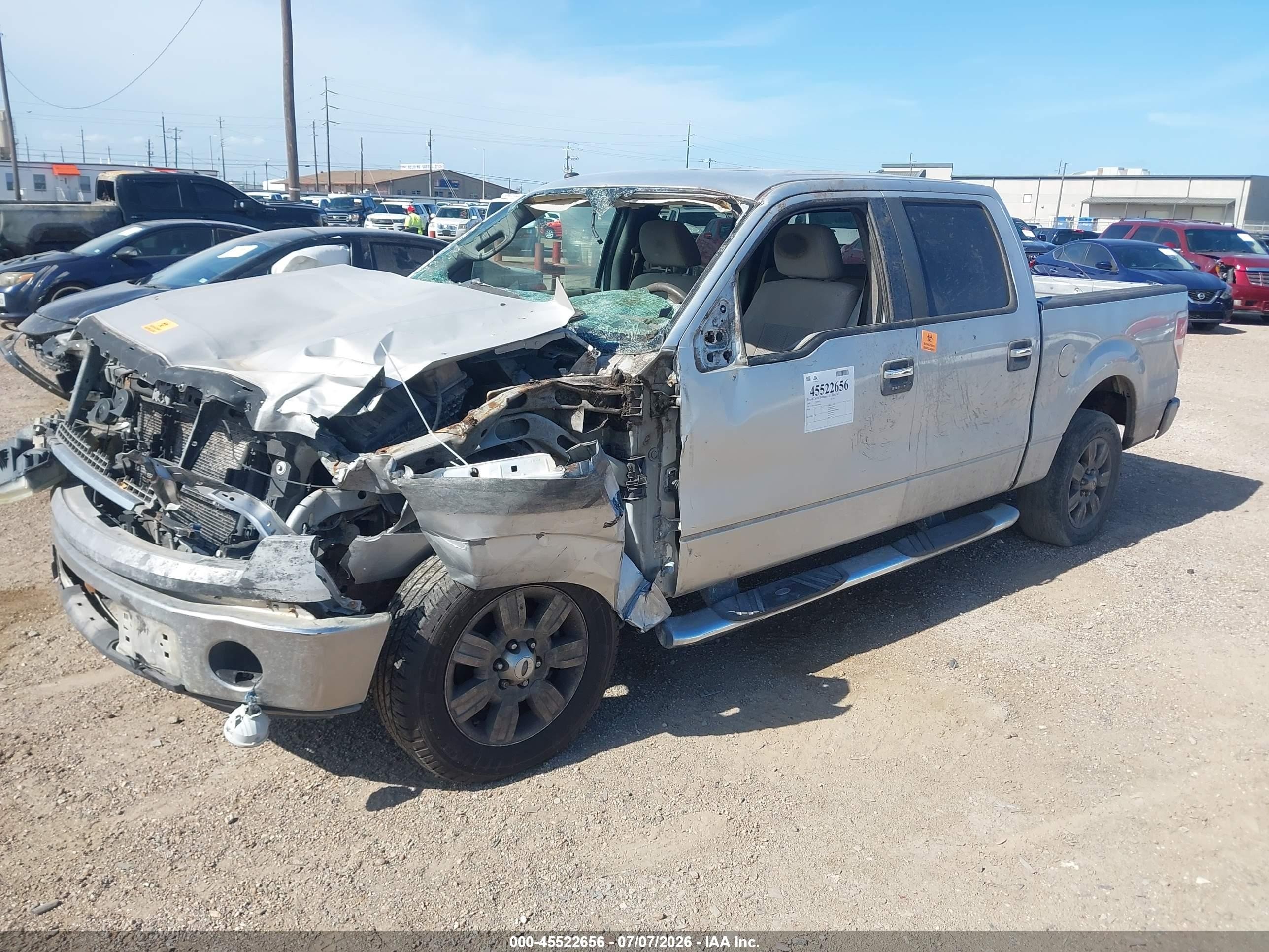 2009 Ford F-150 Xl/xlt Silver vin: 1FTRW12899FA46418