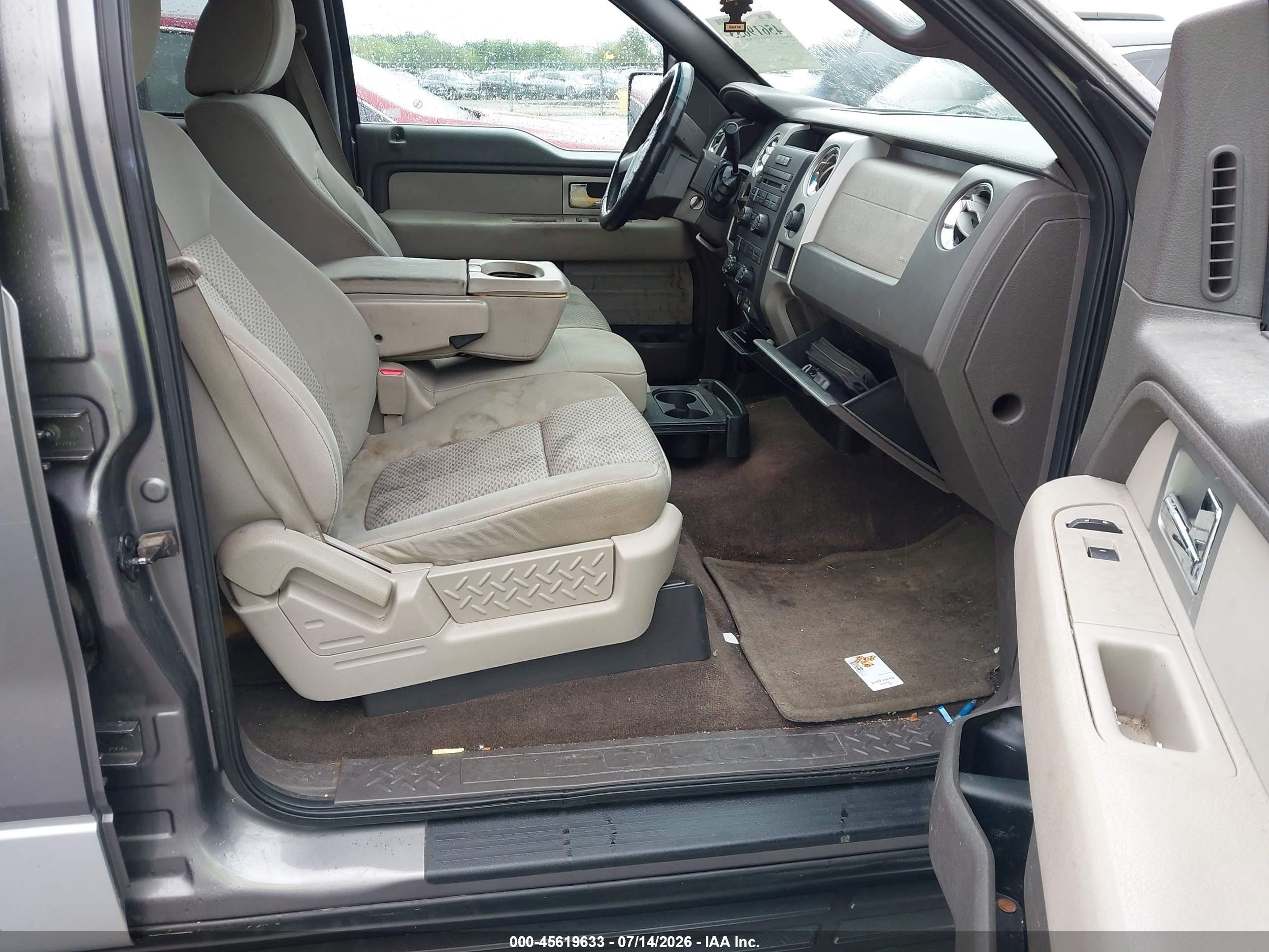 2009 Ford F-150 Xlt Gray vin: 1FTRW12899FB06441