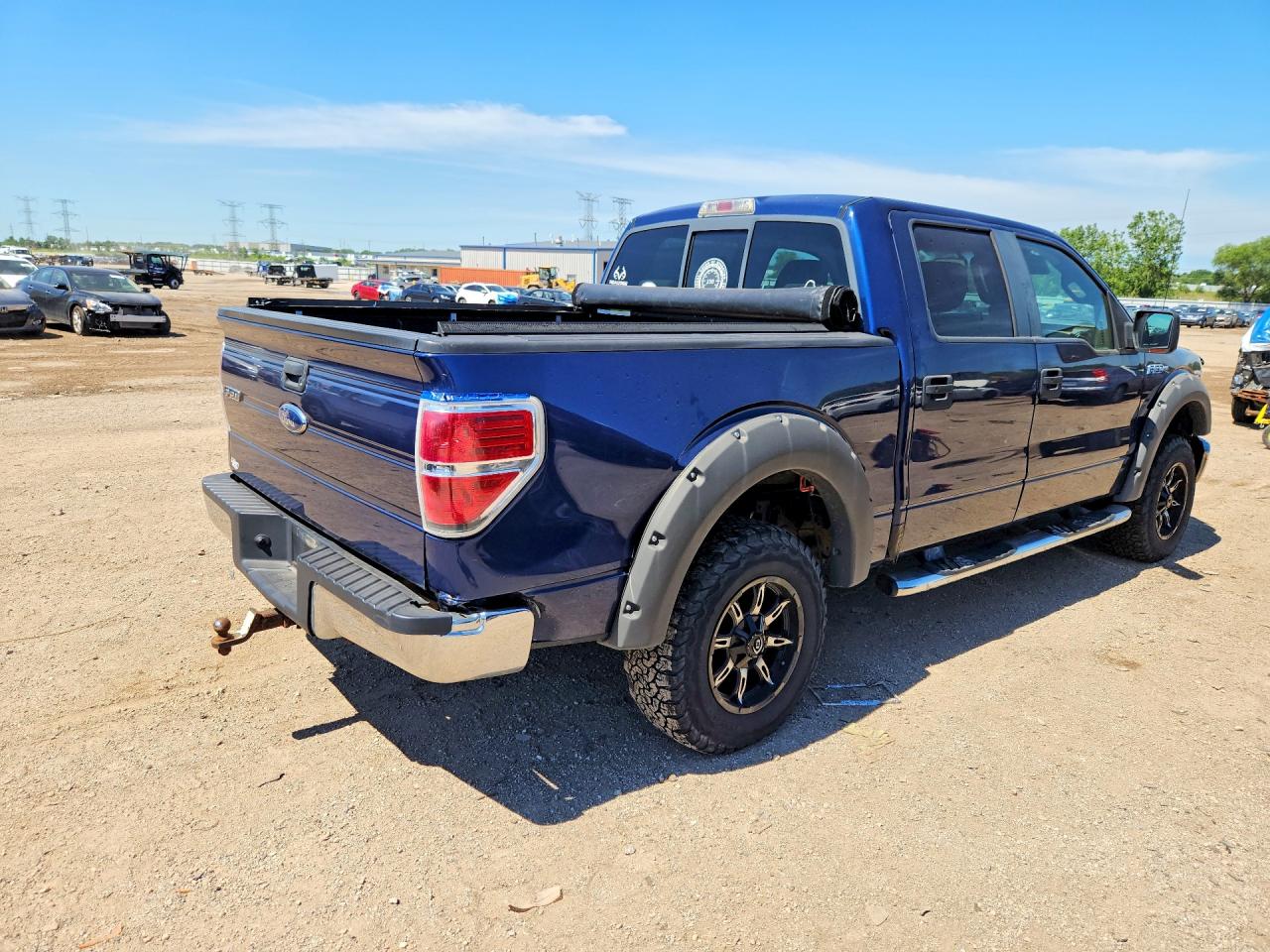 2009 Ford F150 Supercrew Blue vin: 1FTRW12899FB19738