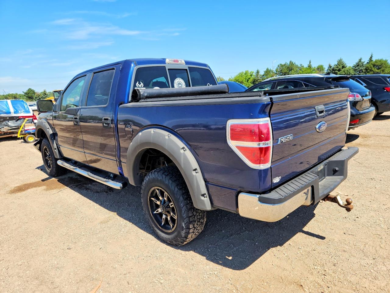 2009 Ford F150 Supercrew Blue vin: 1FTRW12899FB19738