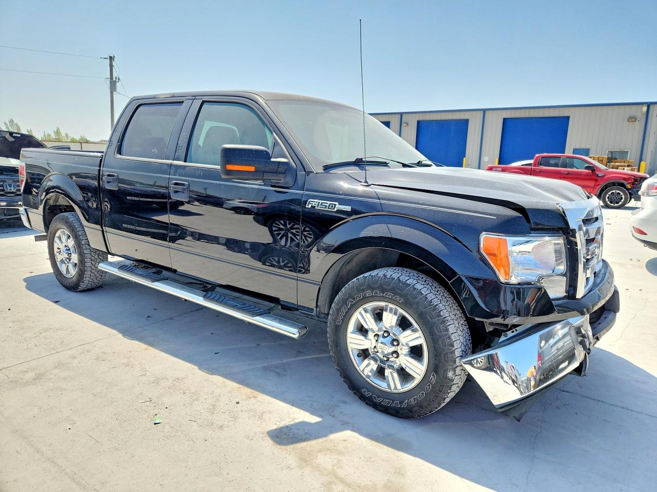 2009 Ford F150 Supercrew Black vin: 1FTRW12899KA73528