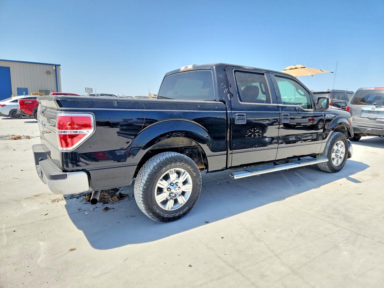 2009 Ford F150 Supercrew Black vin: 1FTRW12899KA73528