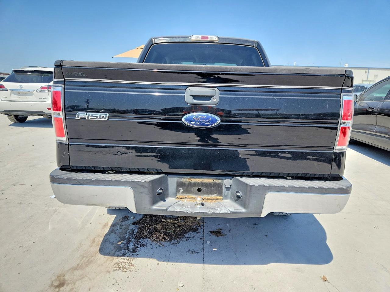 2009 Ford F150 Supercrew Black vin: 1FTRW12899KA73528