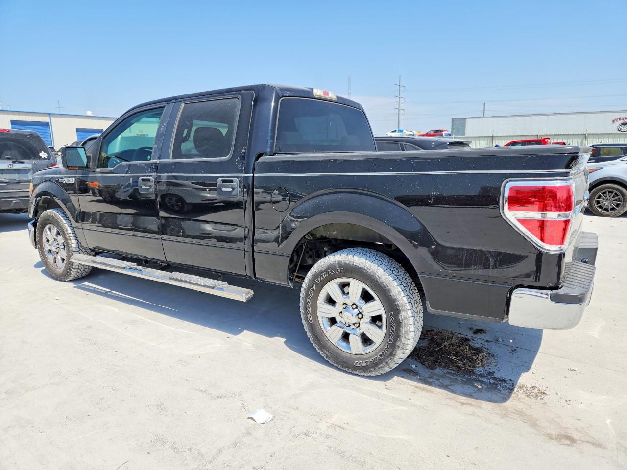 2009 Ford F150 Supercrew Black vin: 1FTRW12899KA73528