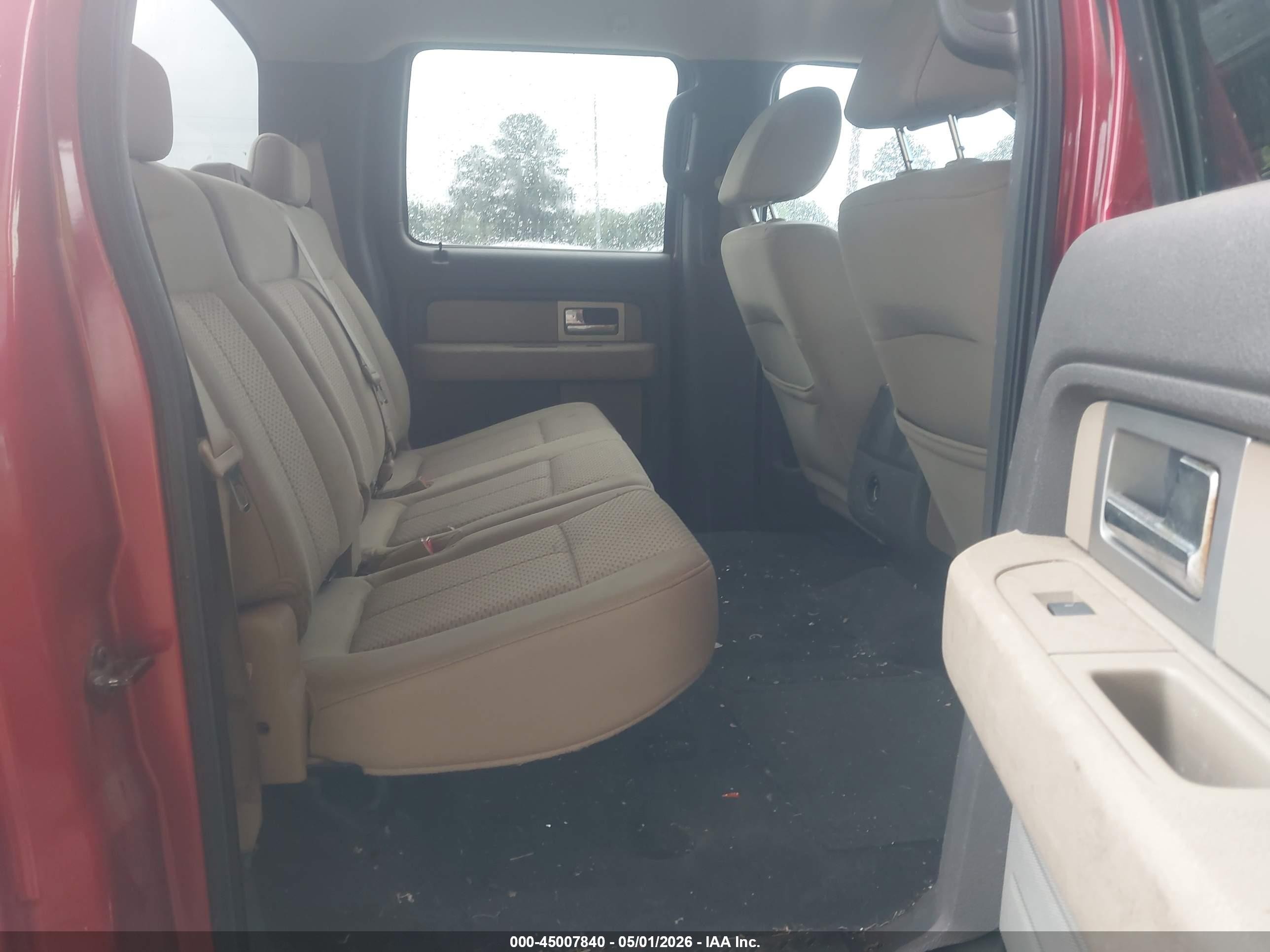 2009 Ford F-150 Xl/xlt Red vin: 1FTRW128X9FA80030