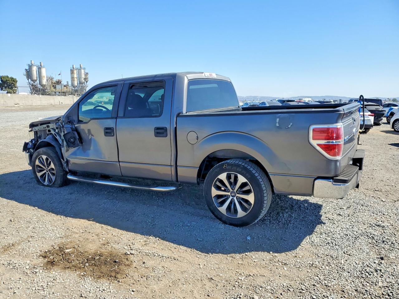 2009 Ford F150 Supercrew Gray vin: 1FTRW128X9KC62690