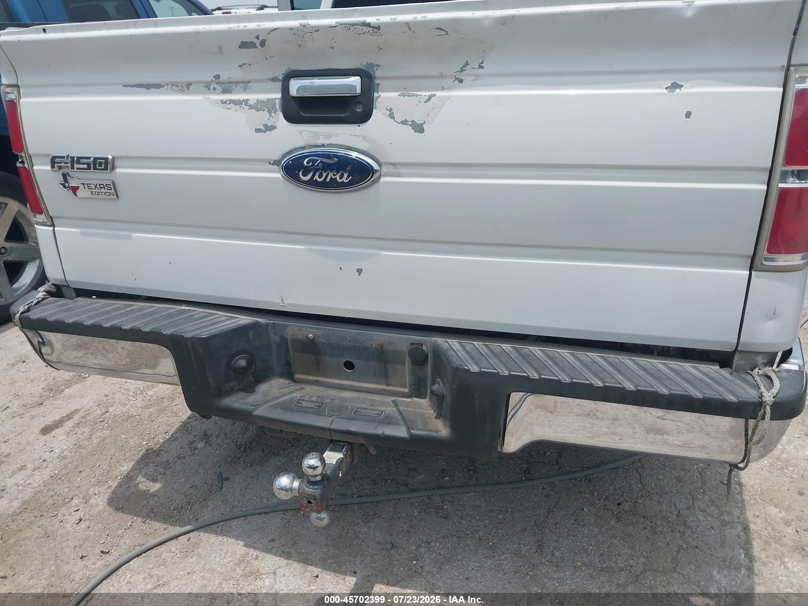 2009 Ford F-150 Xlt White vin: 1FTRW128X9KC75116