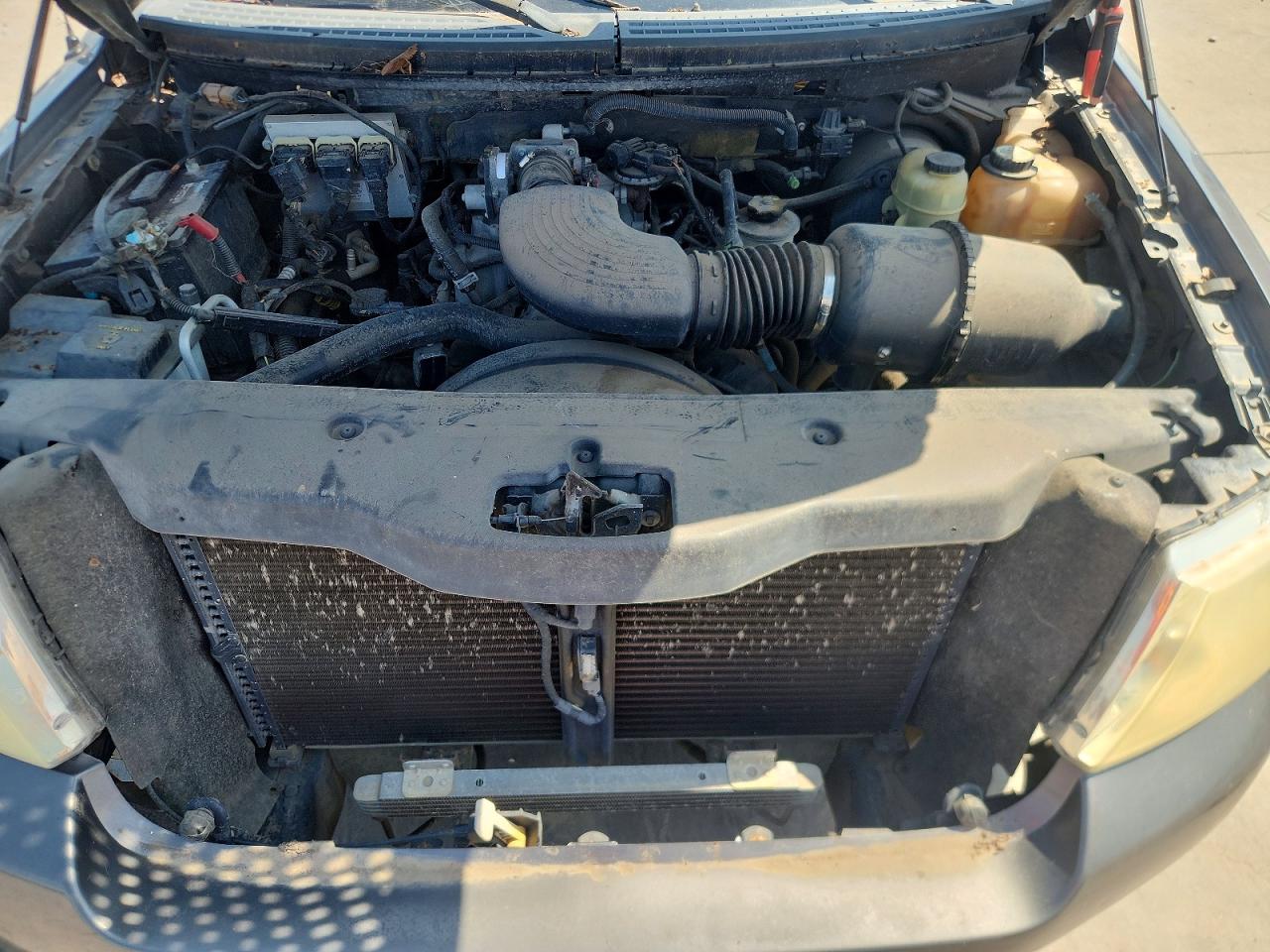2004 Ford F150 Supercrew Gray vin: 1FTRW12W04KD53698