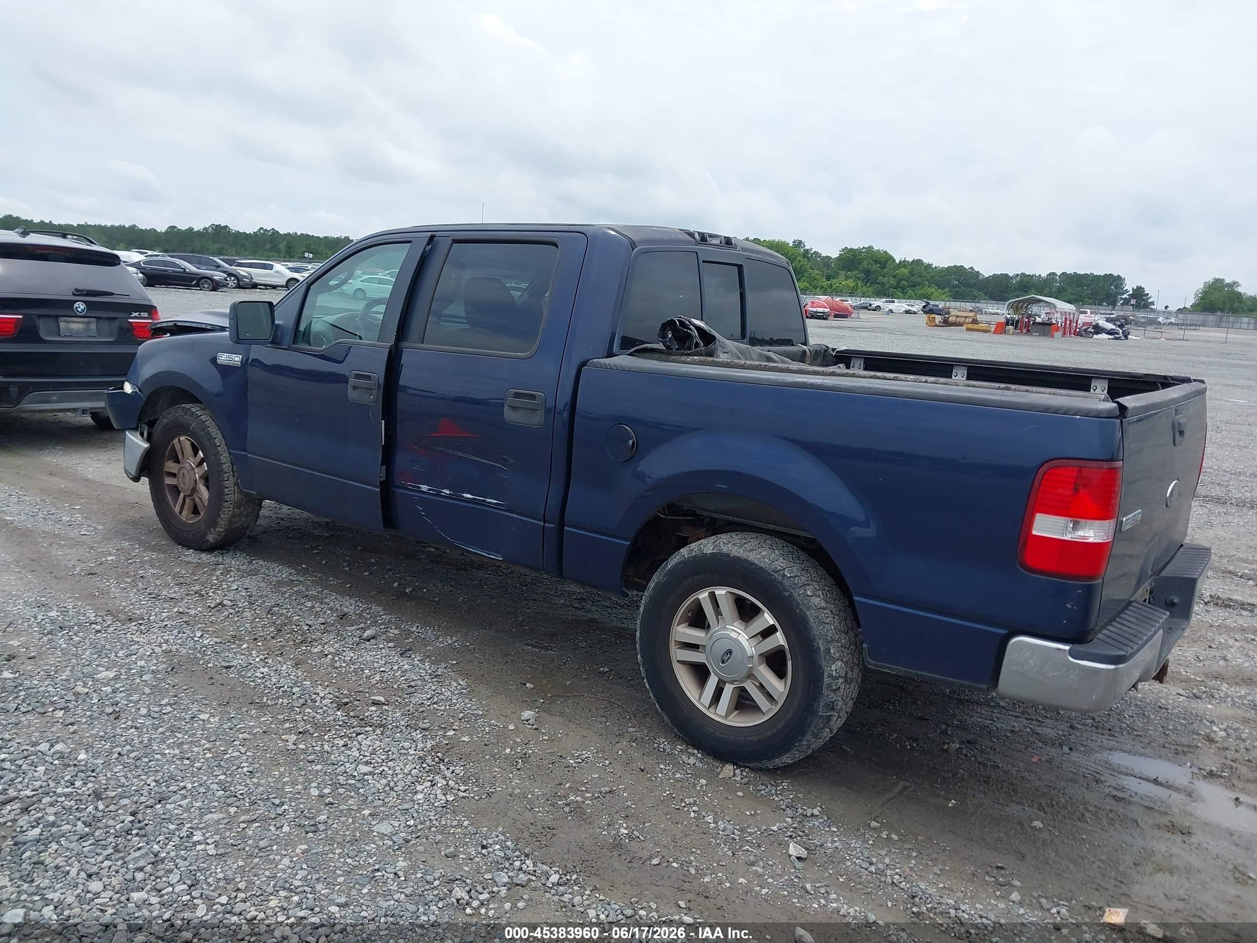 2005 Ford F-150 Xlt Blue vin: 1FTRW12W05KC89048