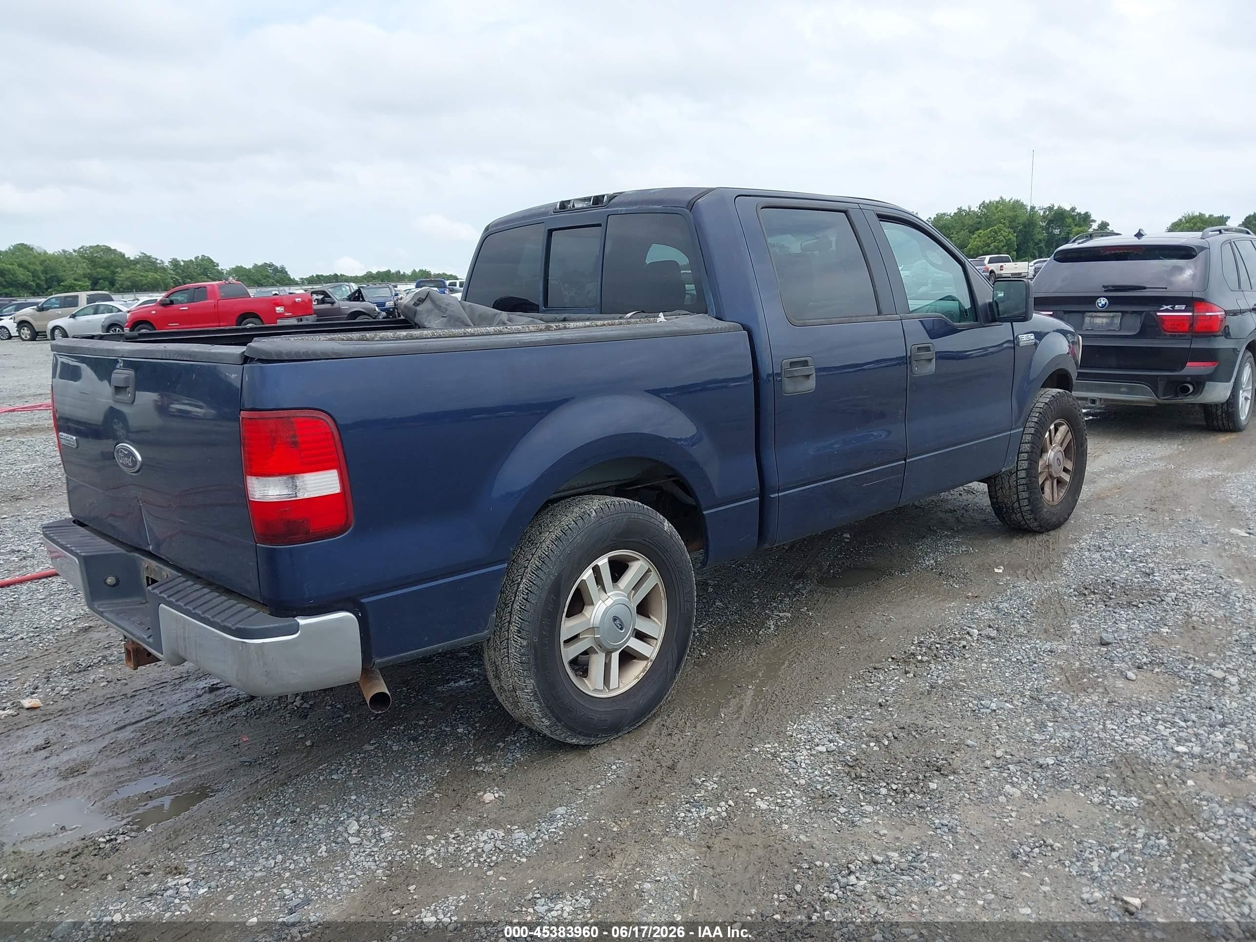 2005 Ford F-150 Xlt Blue vin: 1FTRW12W05KC89048
