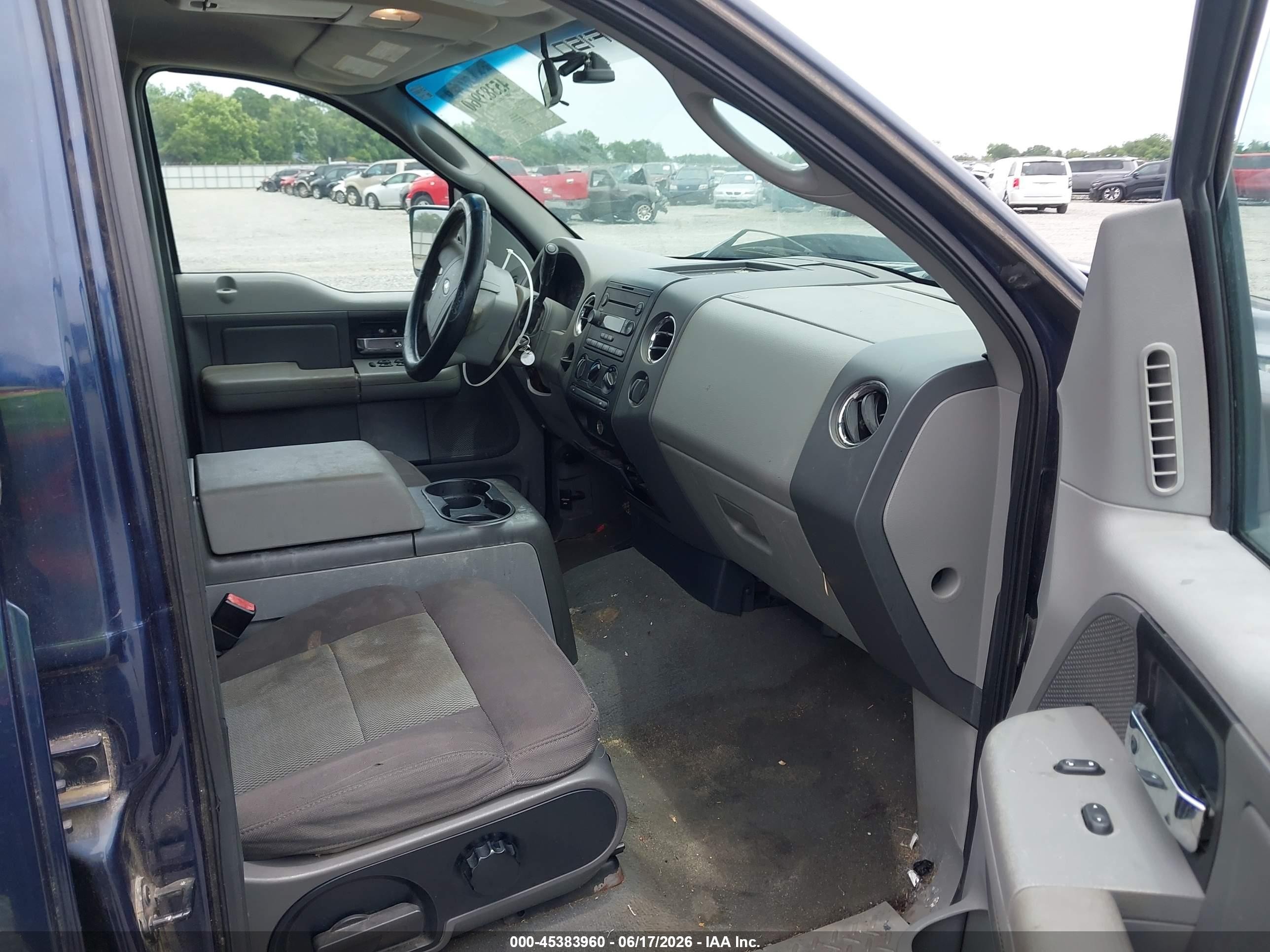 2005 Ford F-150 Xlt Blue vin: 1FTRW12W05KC89048