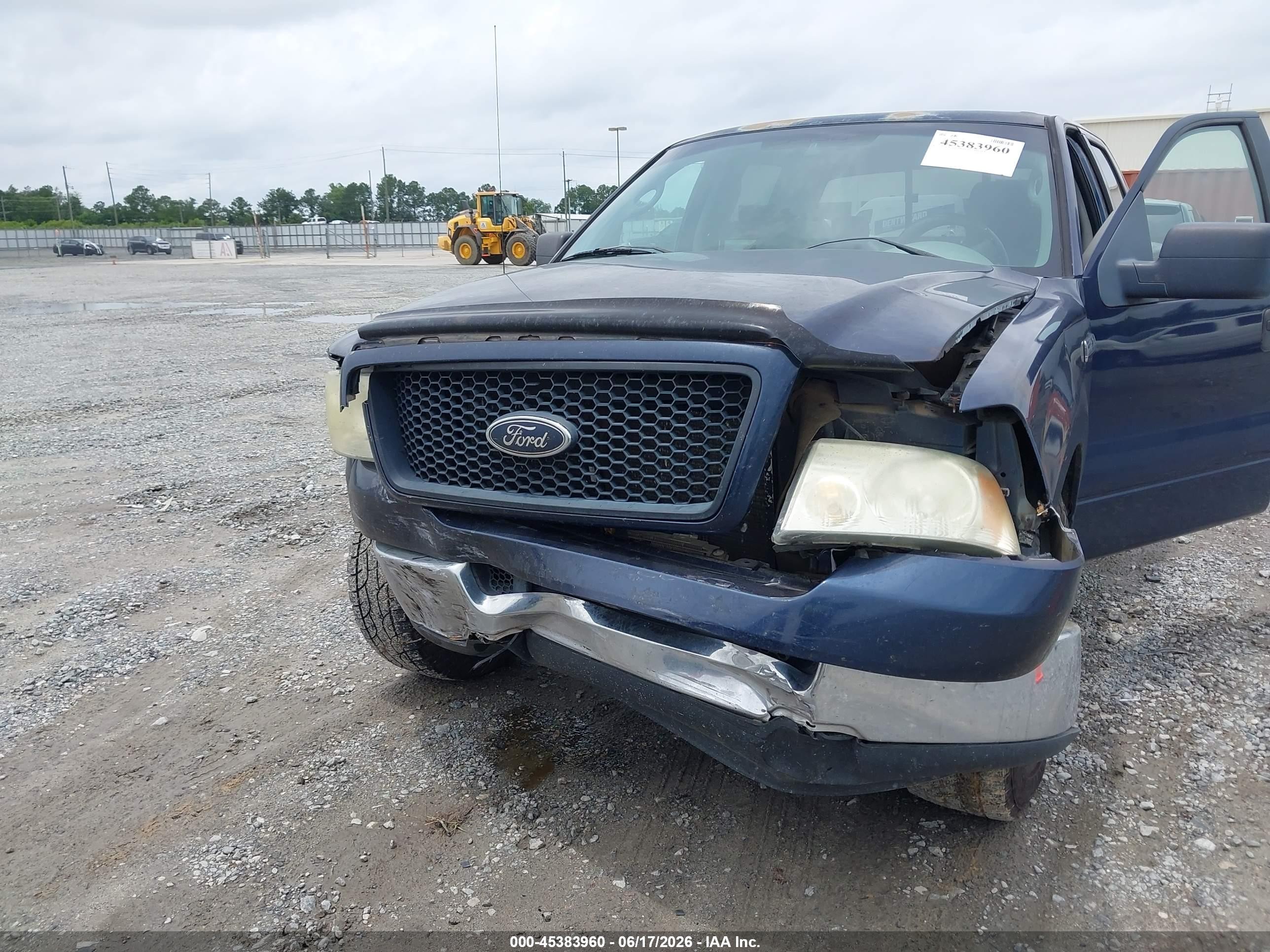 2005 Ford F-150 Xlt Blue vin: 1FTRW12W05KC89048