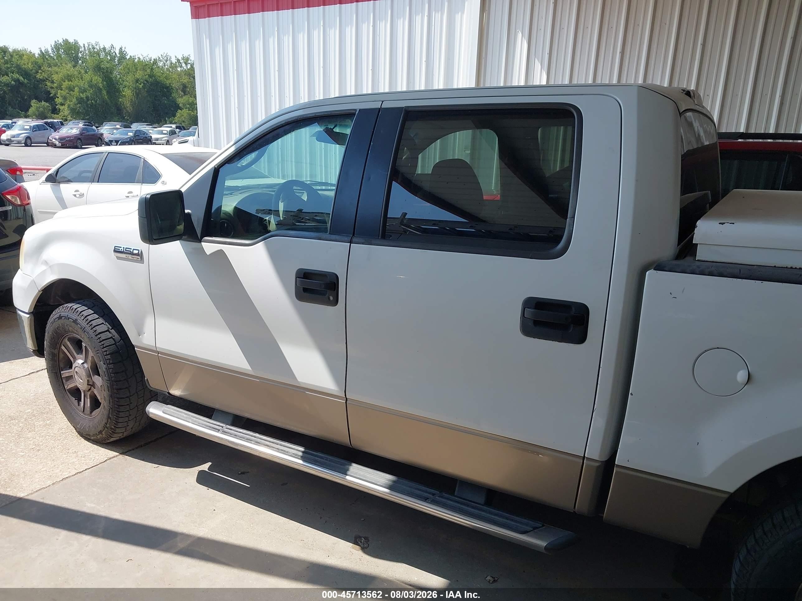 2006 Ford F-150 Xlt Белый vin: 1FTRW12W06FA97980