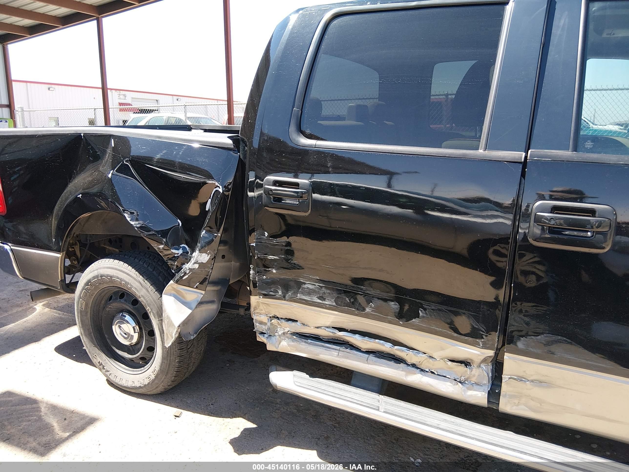 2006 Ford F-150 Xlt Black vin: 1FTRW12W06FB01588
