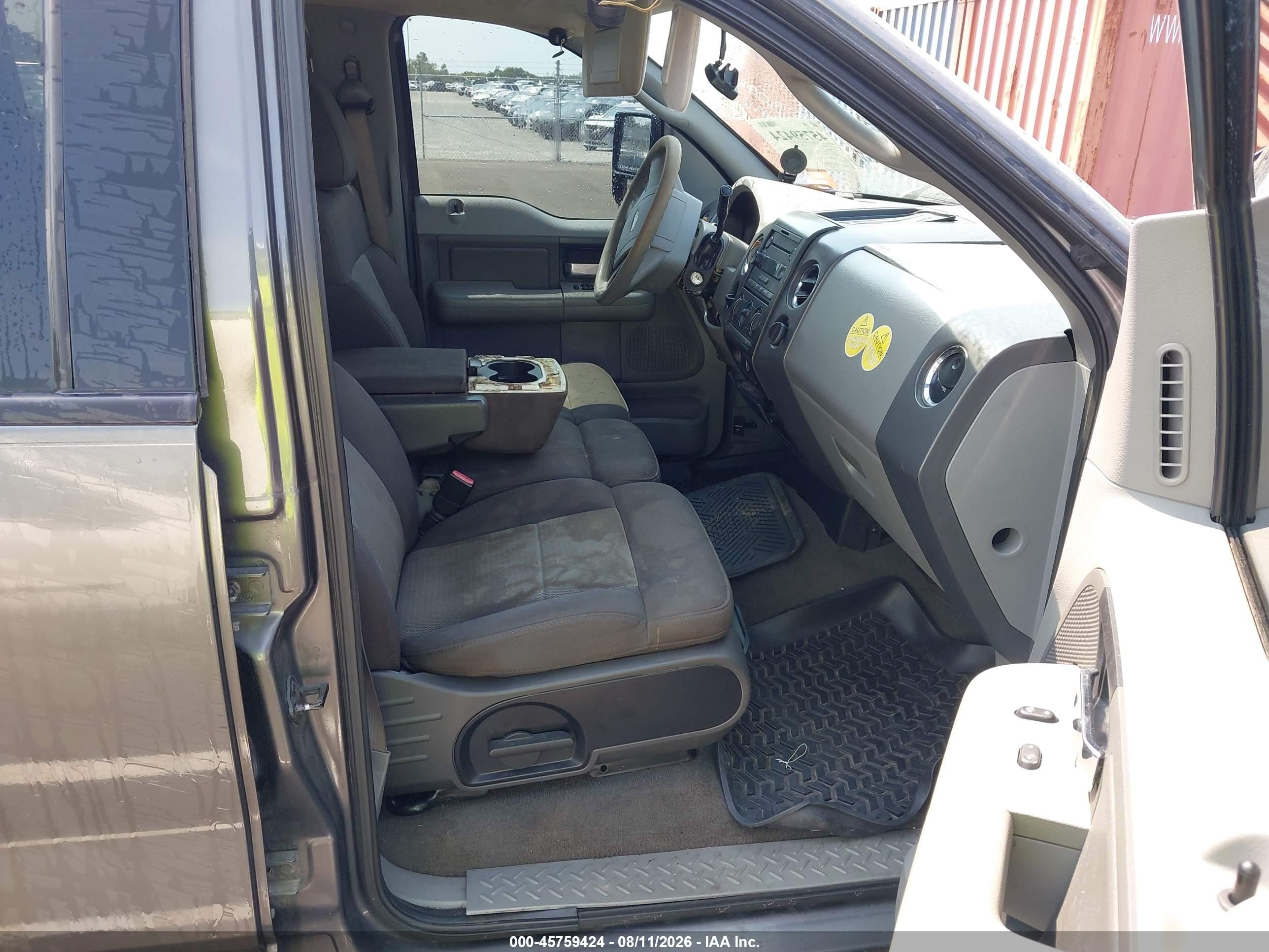 2006 Ford F-150 Xlt Gray vin: 1FTRW12W06FB09870