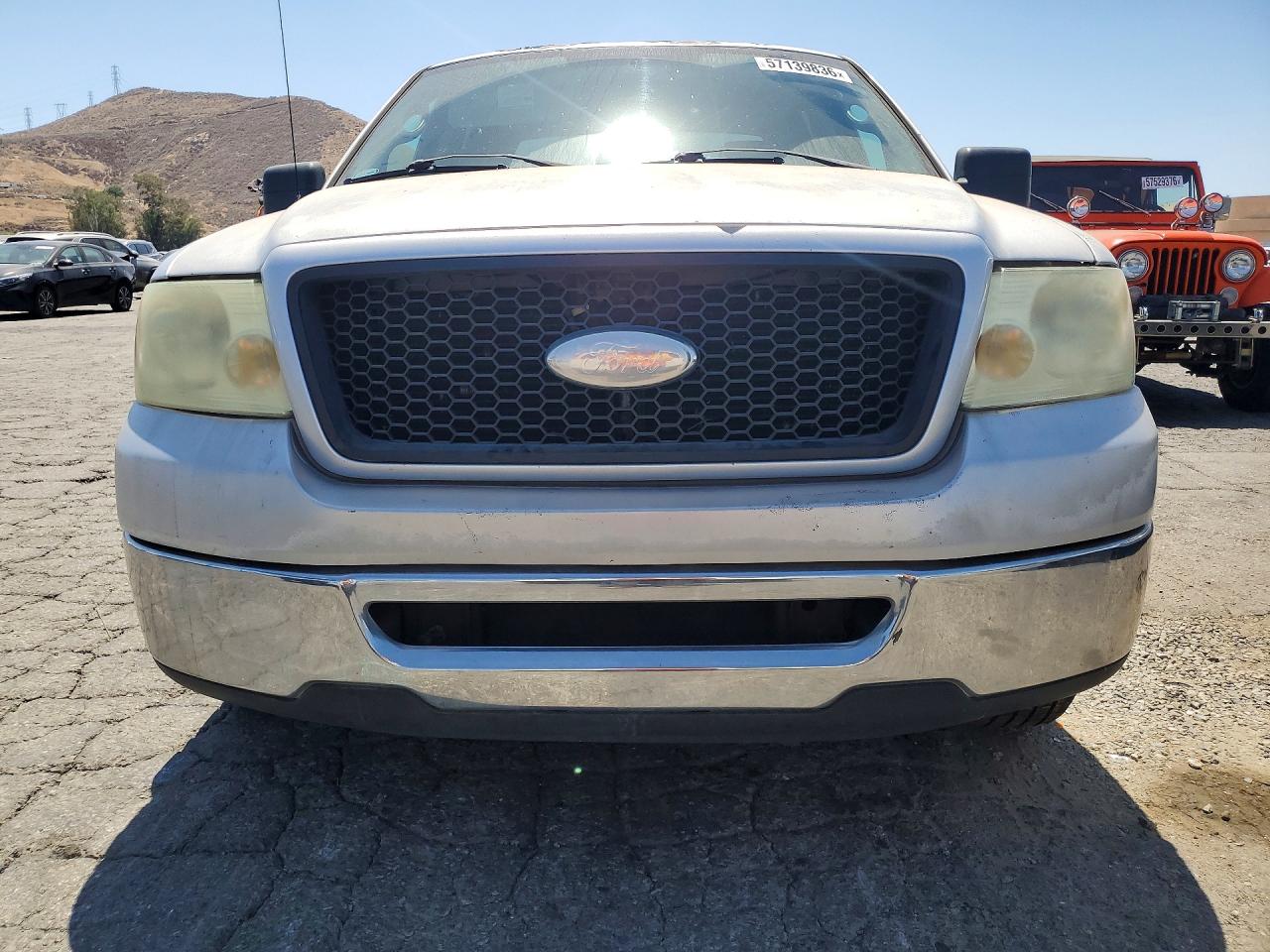 2006 Ford F150 Supercrew Silver vin: 1FTRW12W06KD26990