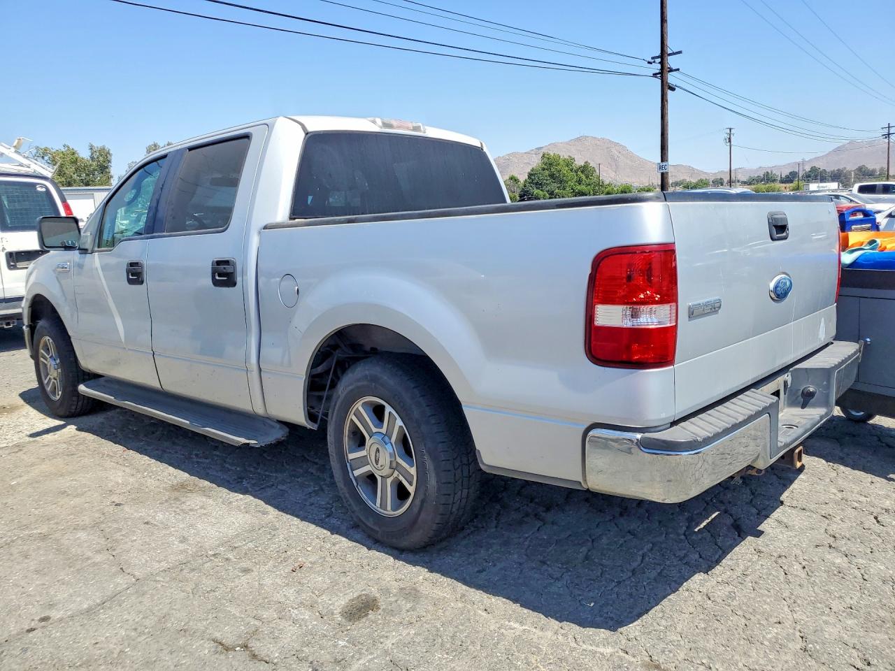 2006 Ford F150 Supercrew Silver vin: 1FTRW12W06KD26990