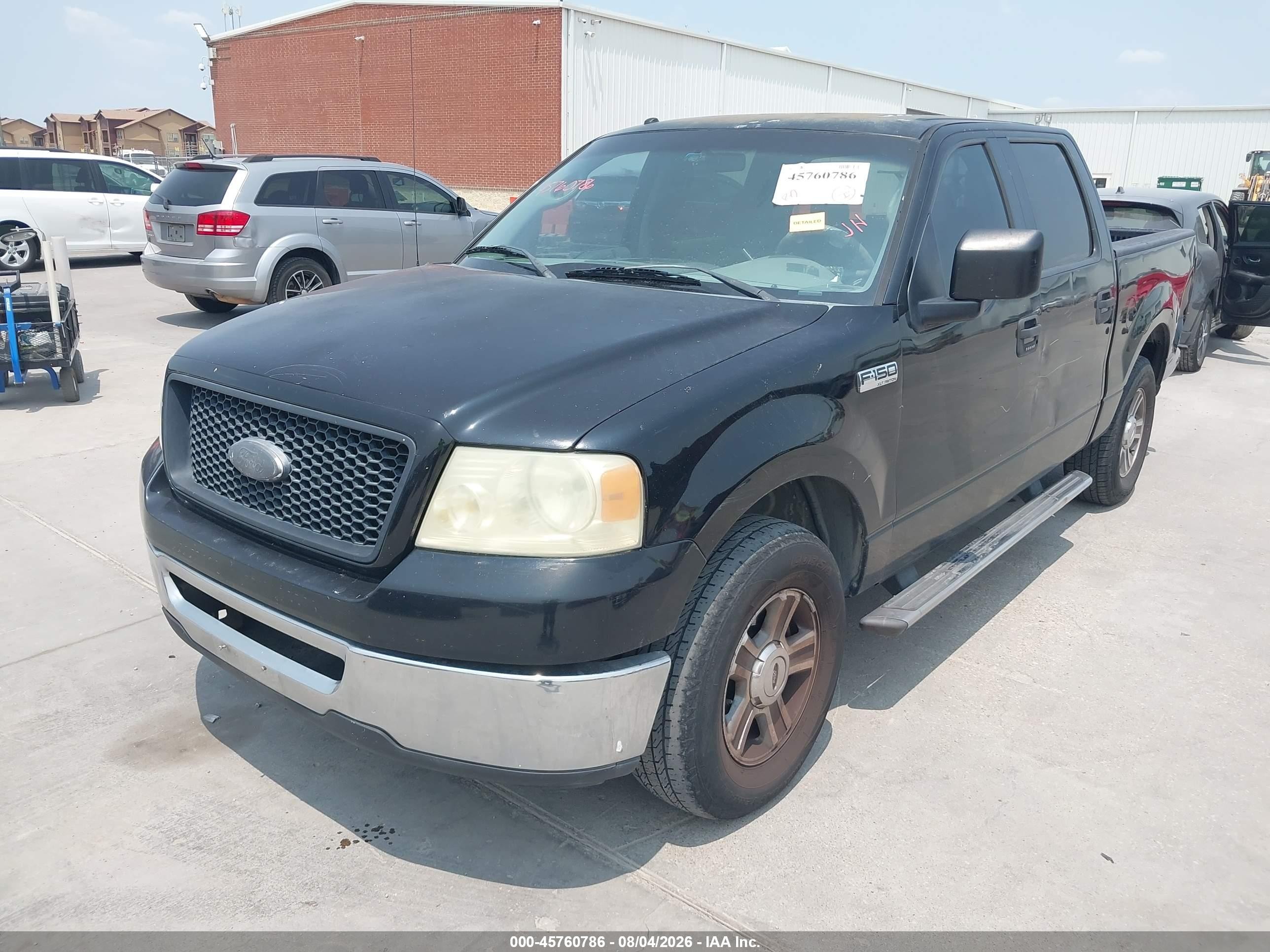 2006 Ford F-150 Xlt Black vin: 1FTRW12W06KD90947
