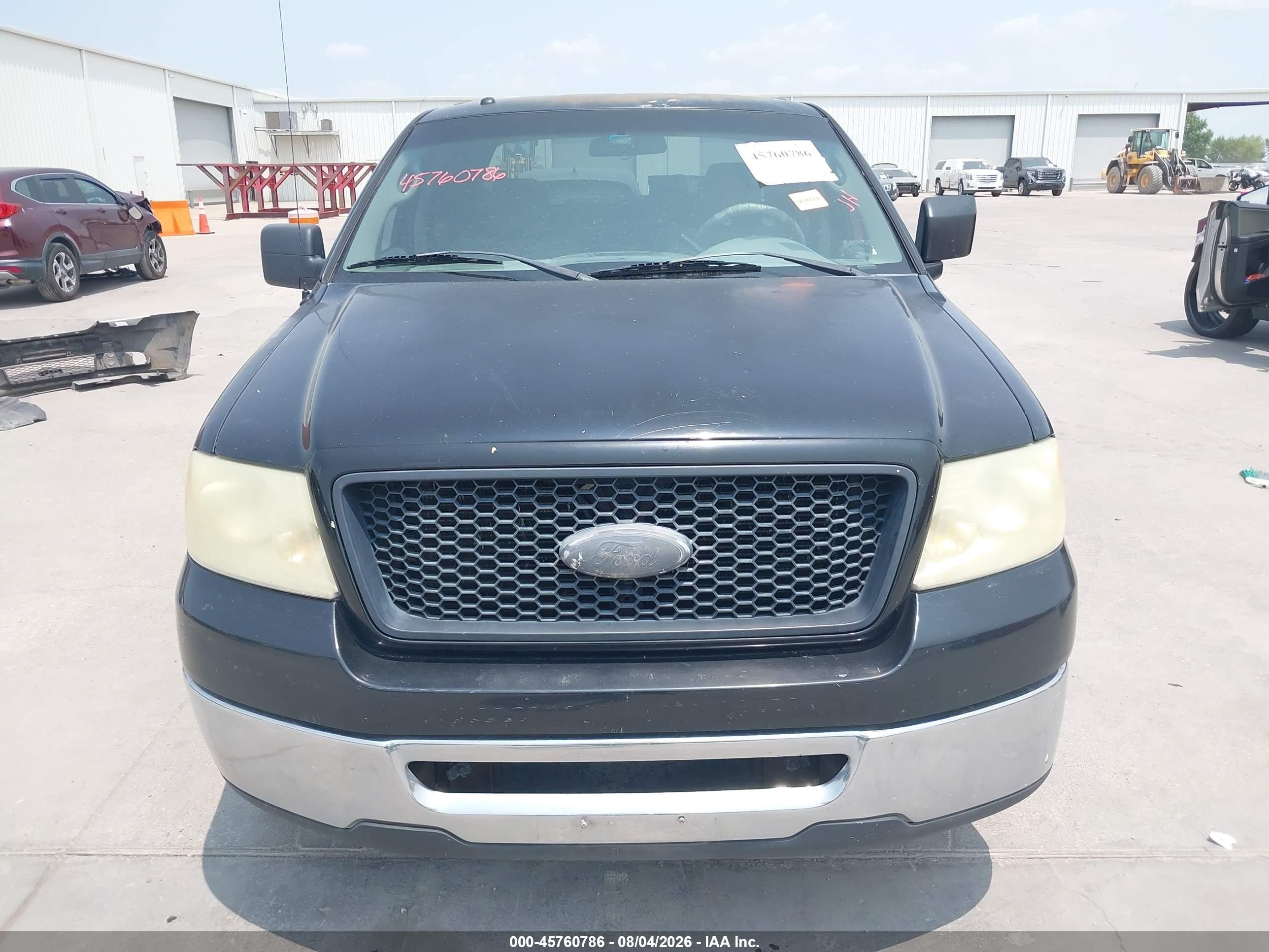 2006 Ford F-150 Xlt Black vin: 1FTRW12W06KD90947