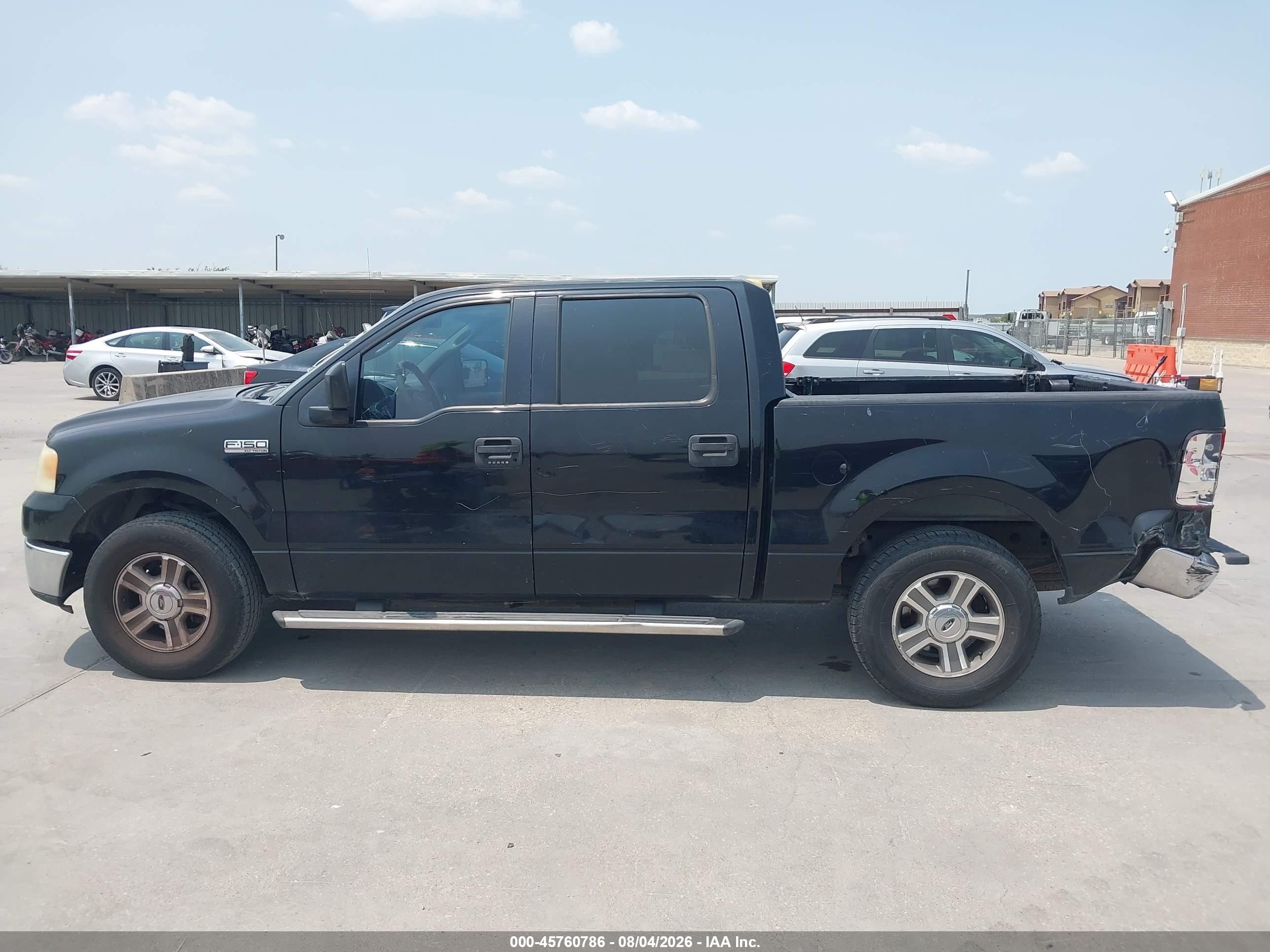 2006 Ford F-150 Xlt Black vin: 1FTRW12W06KD90947