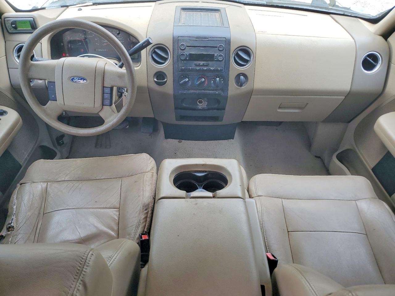 2007 Ford F150 Supercrew Gold vin: 1FTRW12W07FB19106