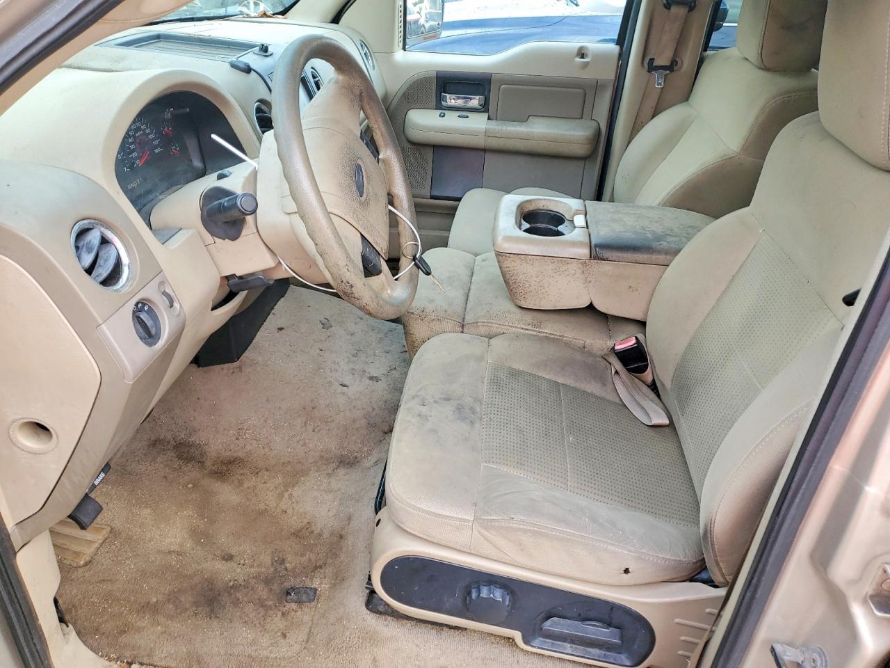 2007 Ford F150 Supercrew Tan vin: 1FTRW12W07FB87051