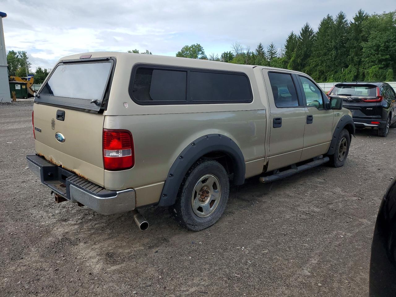 2007 Ford F150 Supercrew Tan vin: 1FTRW12W07FB87051