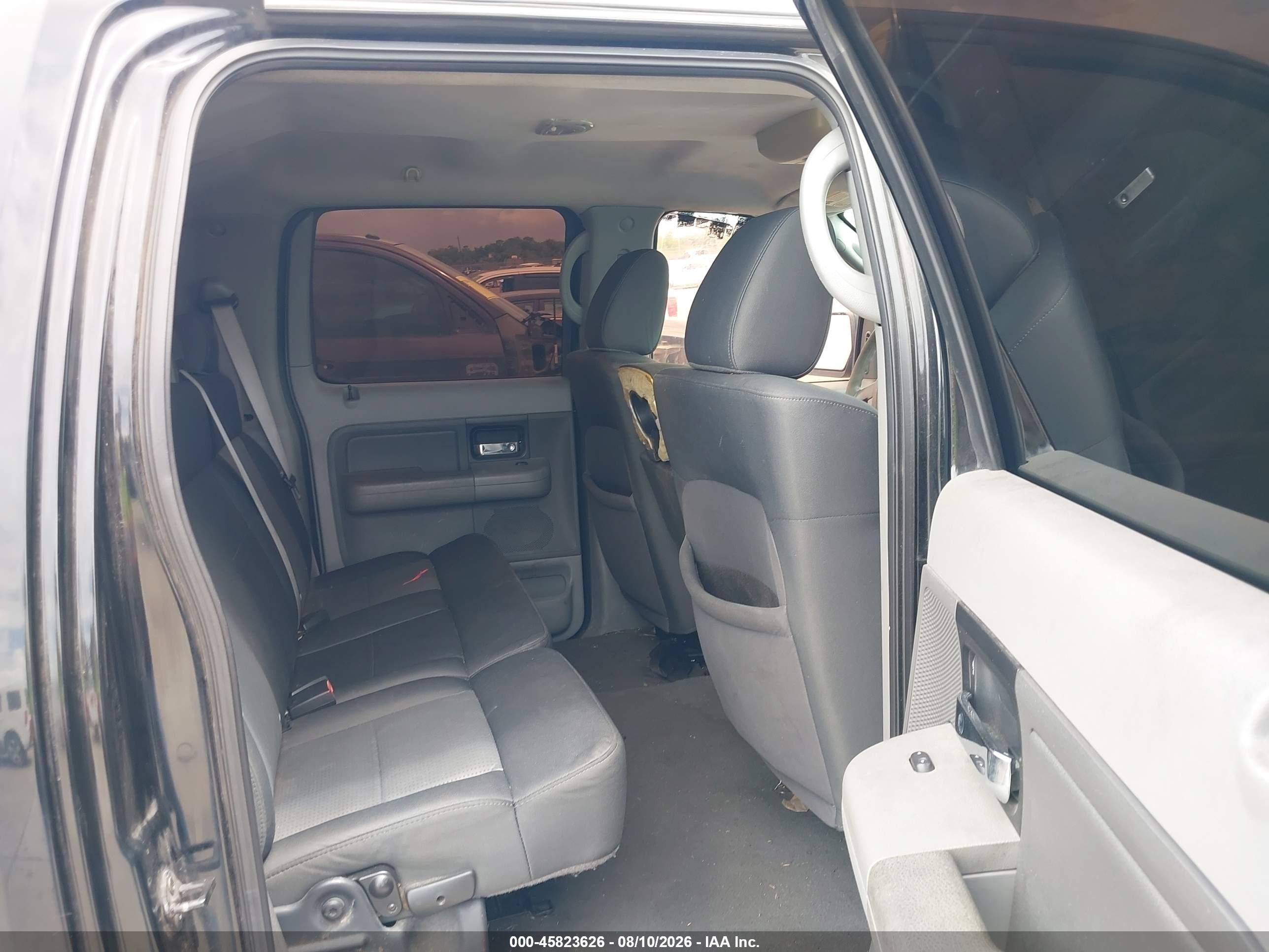 2007 Ford F-150 Xlt Black vin: 1FTRW12W07KB56633
