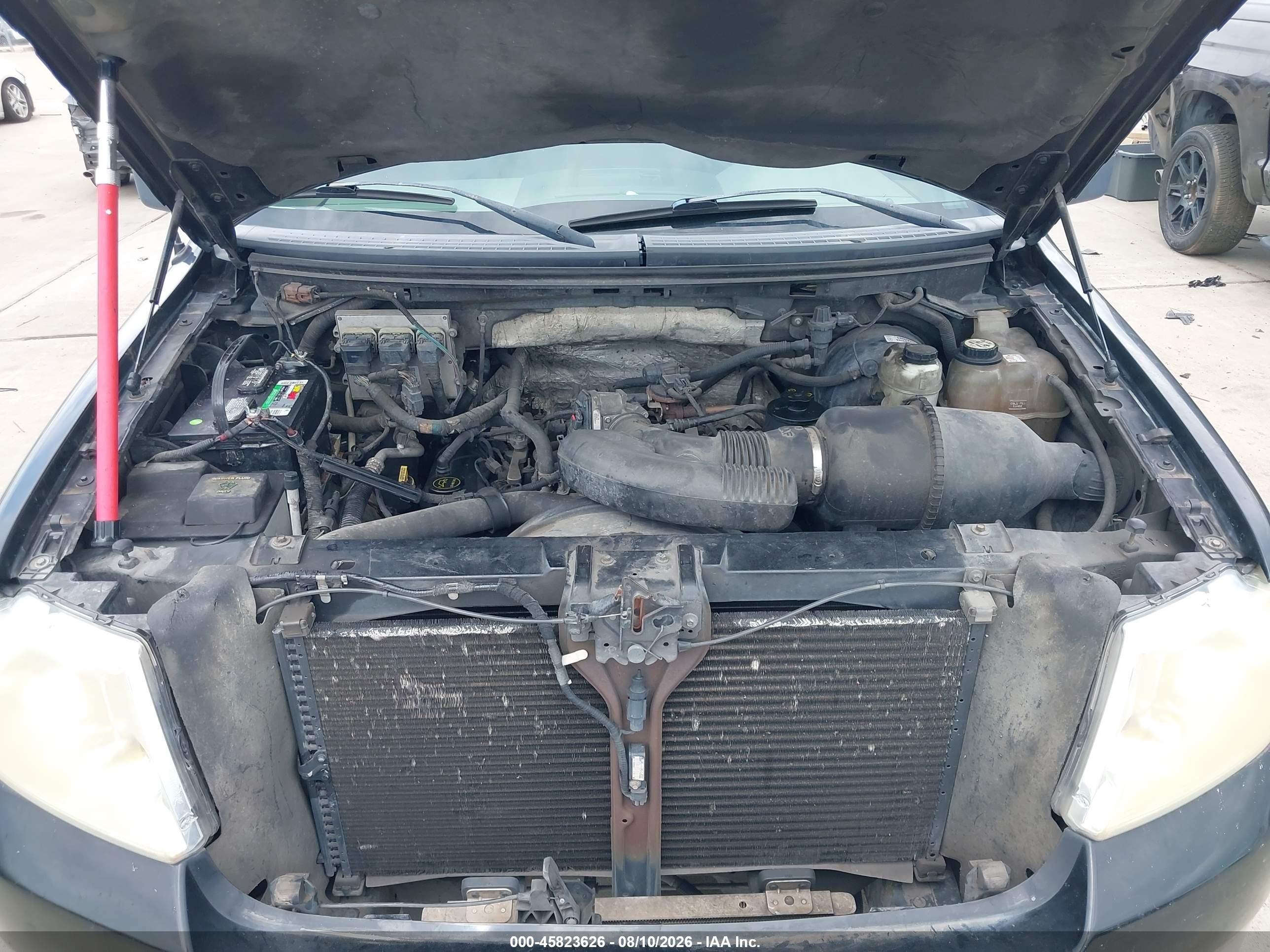 2007 Ford F-150 Xlt Black vin: 1FTRW12W07KB56633