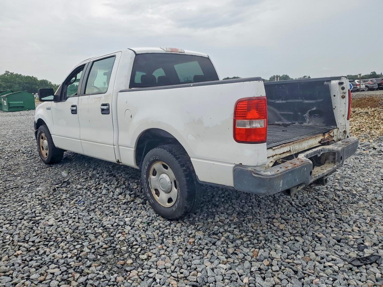 2008 Ford F150 Supercrew White vin: 1FTRW12W08FA43520